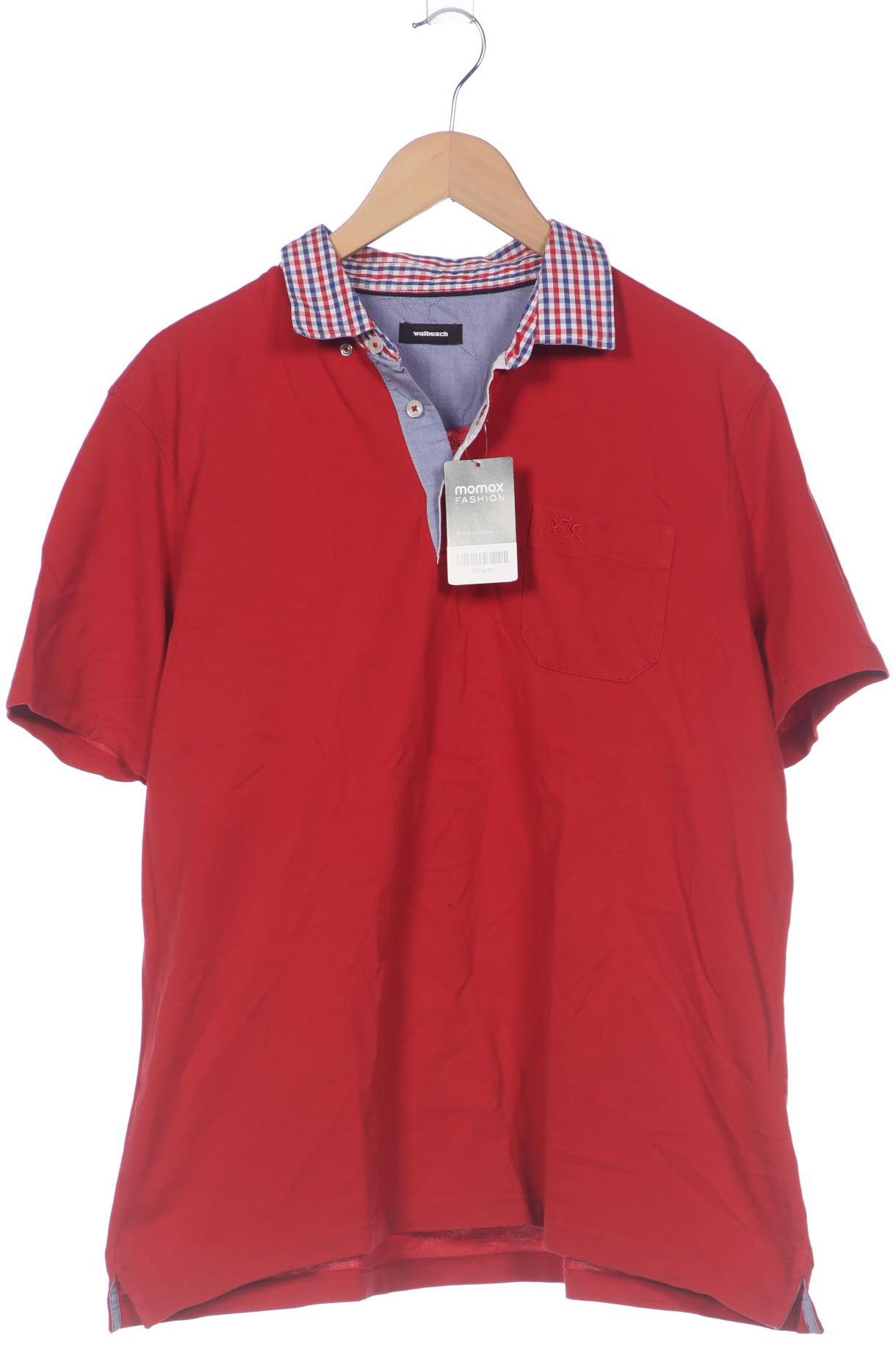 

Walbusch Herren Poloshirt, rot, Gr. 54