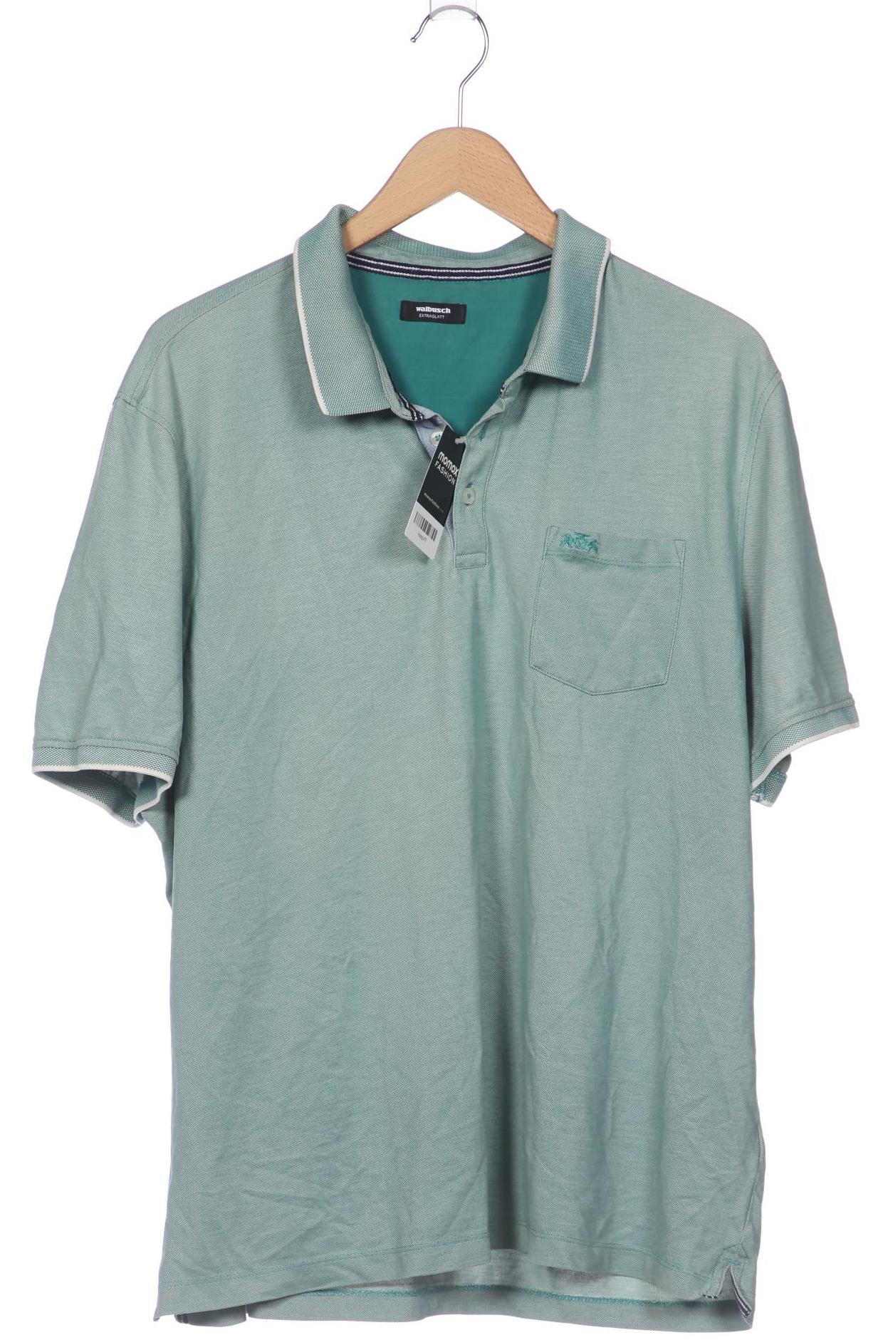 

Walbusch Herren Poloshirt, grün, Gr. 58