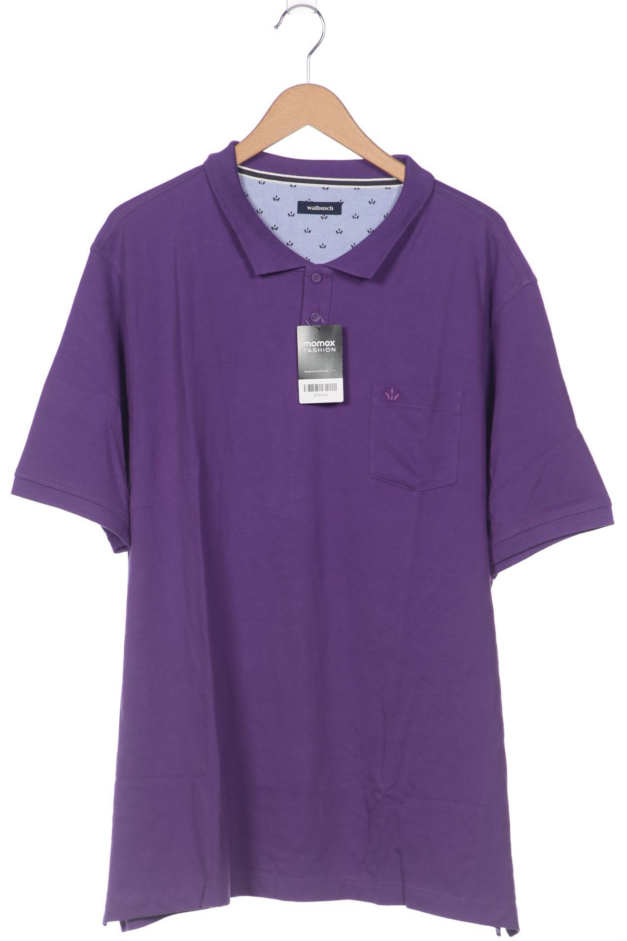 

Walbusch Herren Poloshirt, flieder, Gr. 62