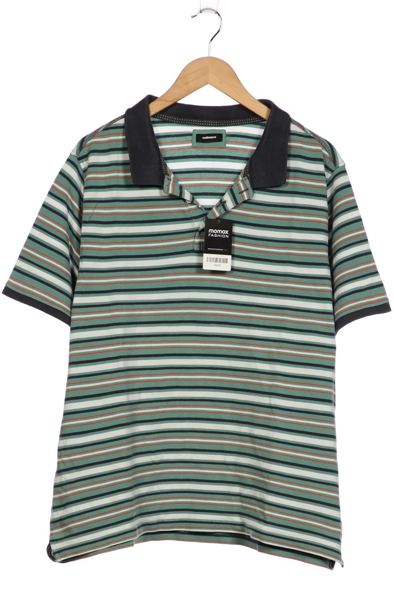 Thumbnail - Walbusch Herren Poloshirt, türkis, Gr. 62