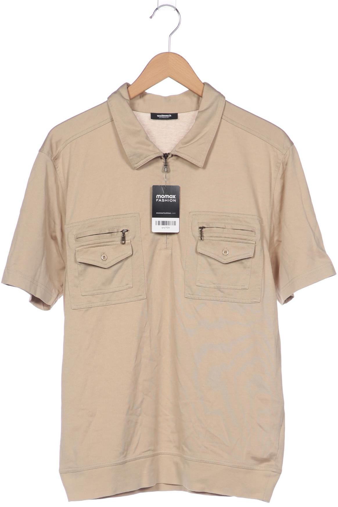 

Walbusch Herren Poloshirt, beige, Gr. 50