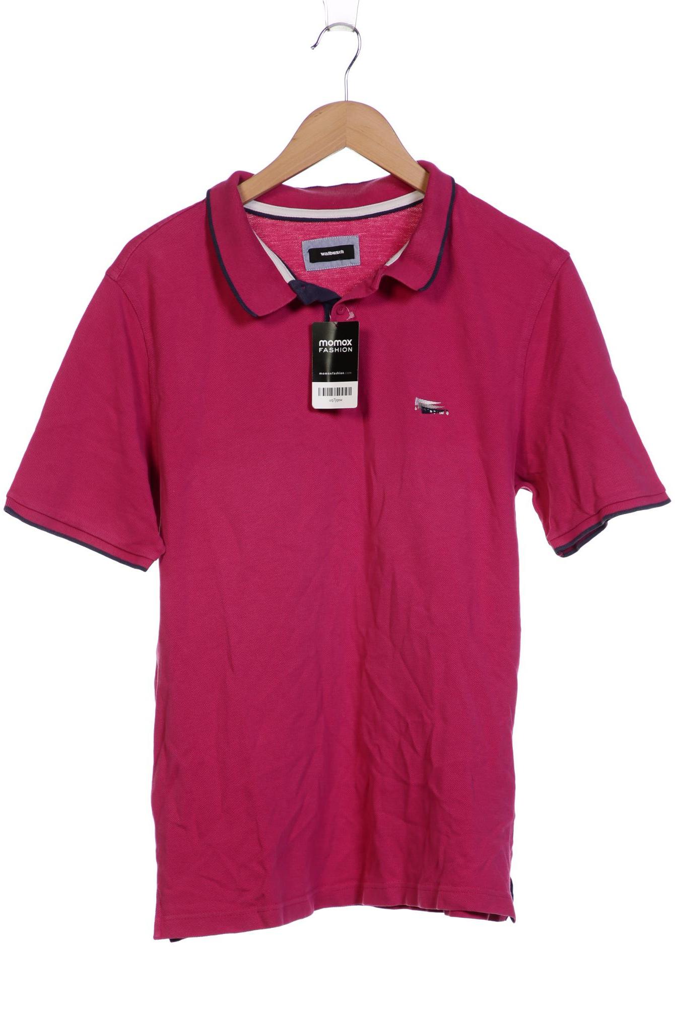 Thumbnail - Walbusch Herren Poloshirt, pink, Gr. 54