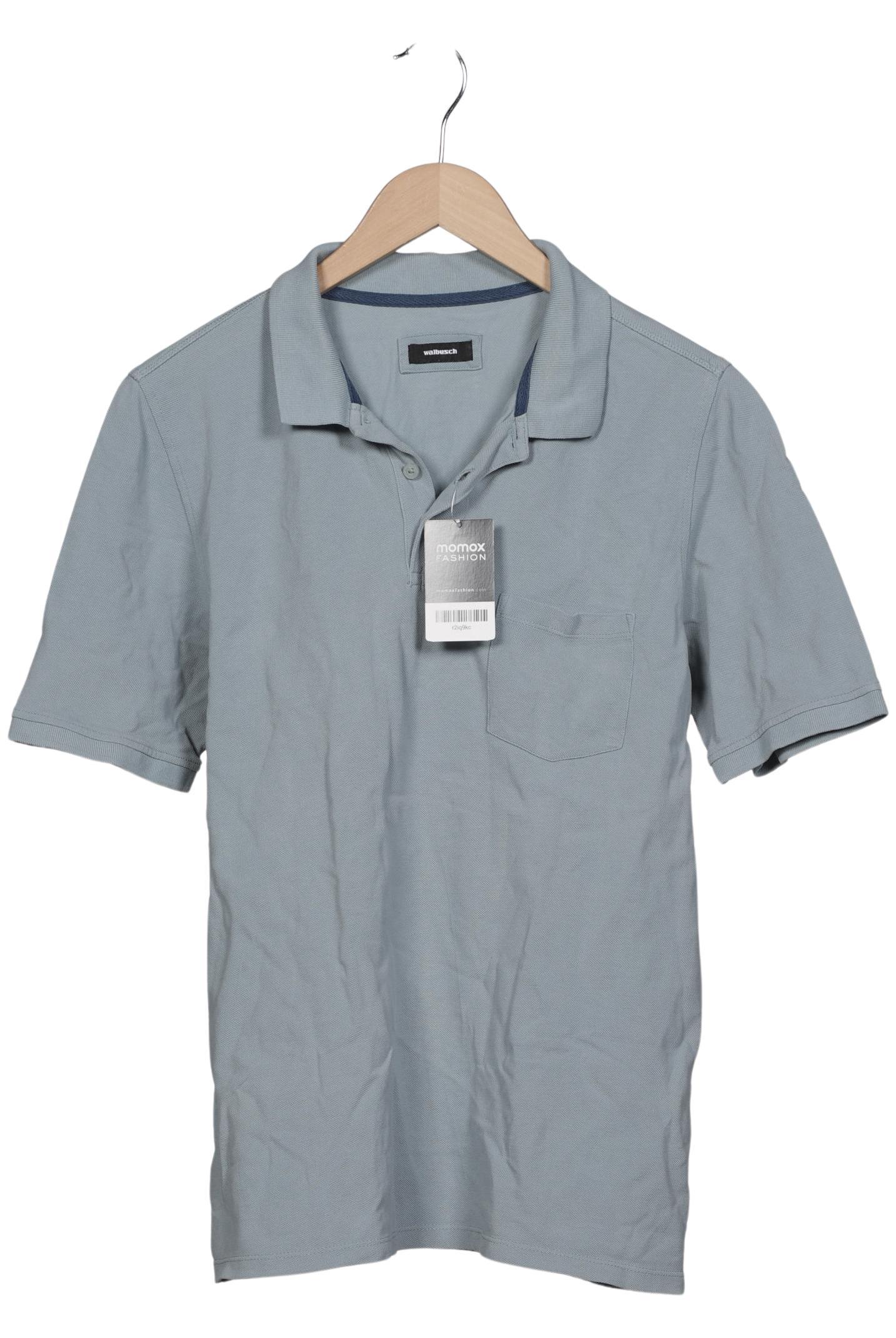 

Walbusch Herren Poloshirt, hellblau, Gr. 50