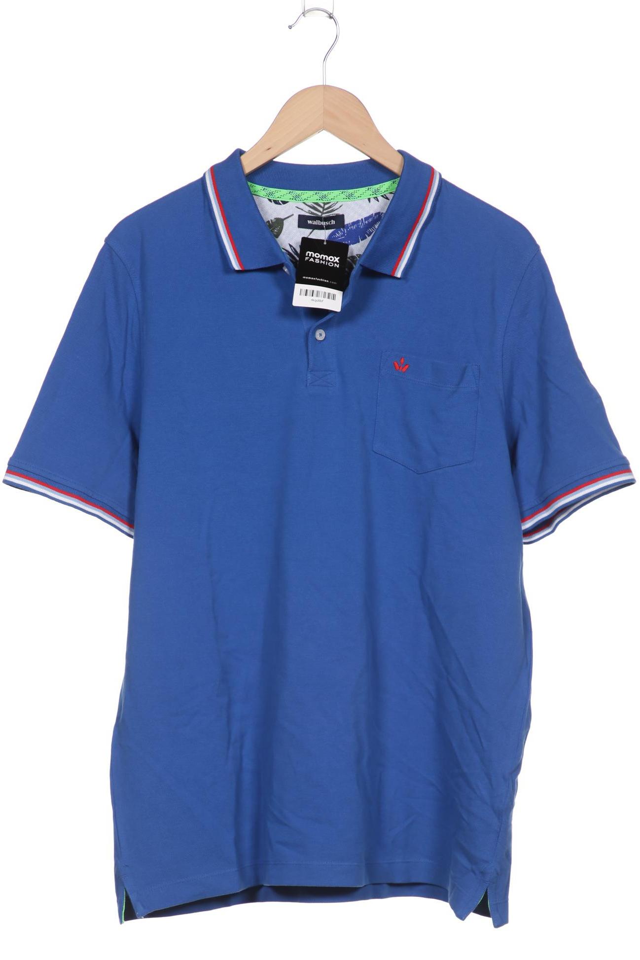 

Walbusch Herren Poloshirt, blau