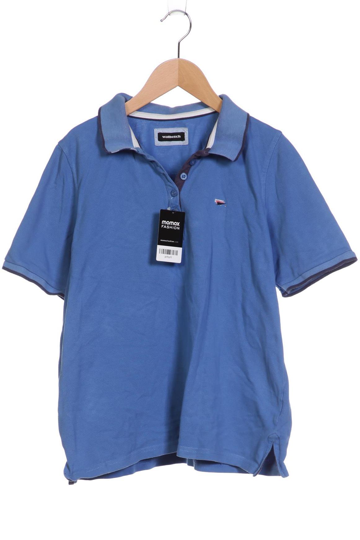 

Walbusch Herren Poloshirt, blau, Gr. 44