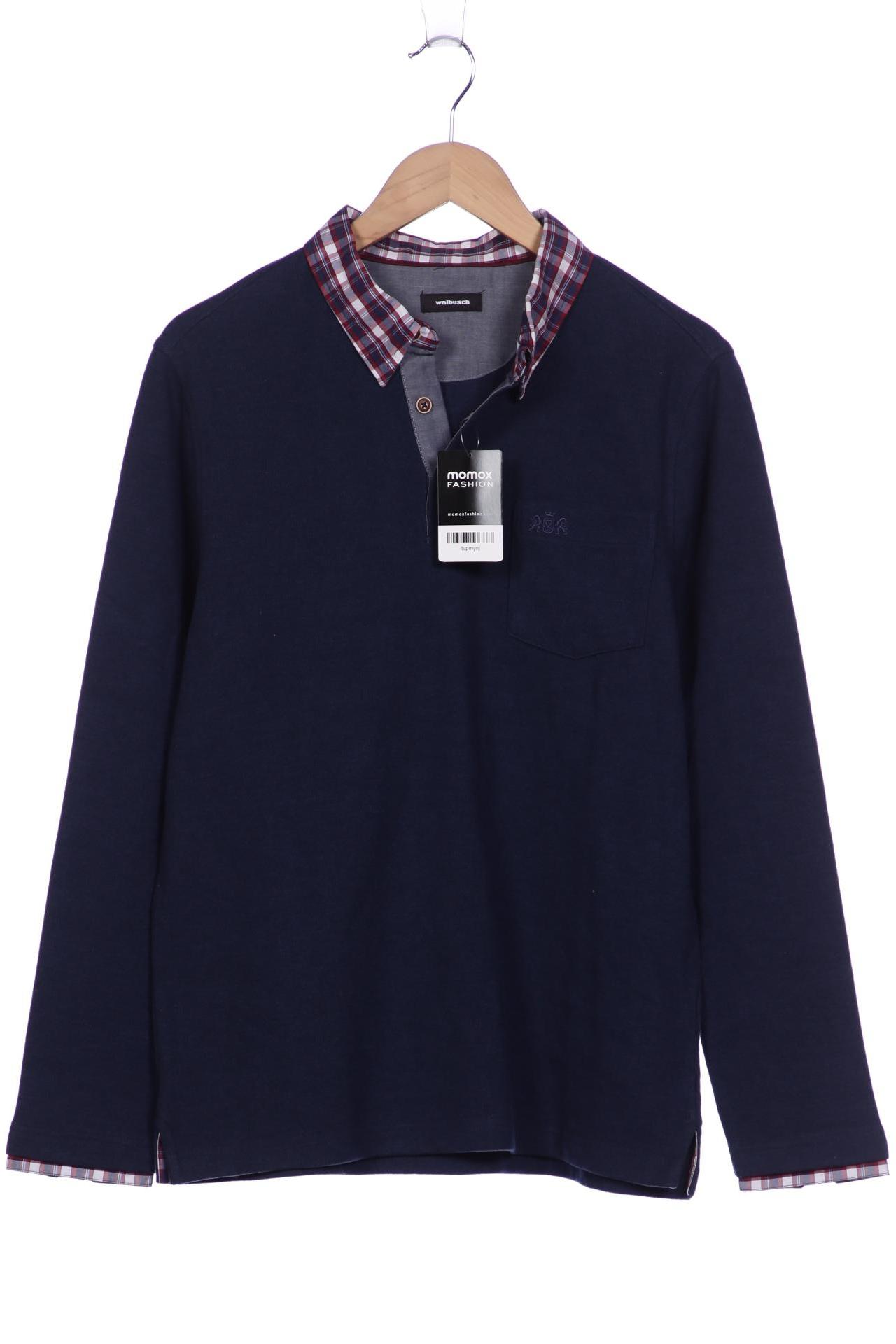 

Walbusch Herren Poloshirt, marineblau, Gr. 48