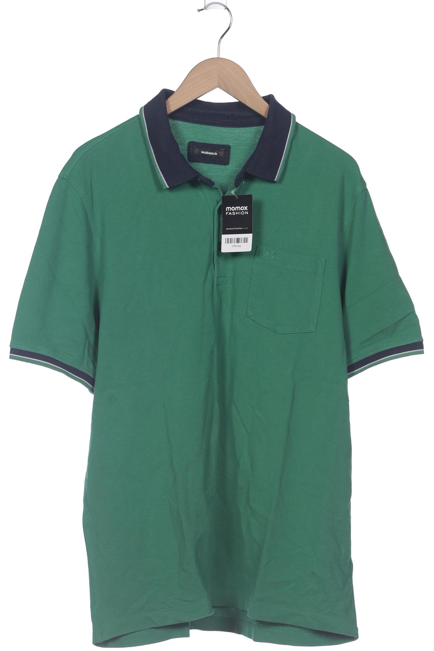 

Walbusch Herren Poloshirt, grün, Gr. 56