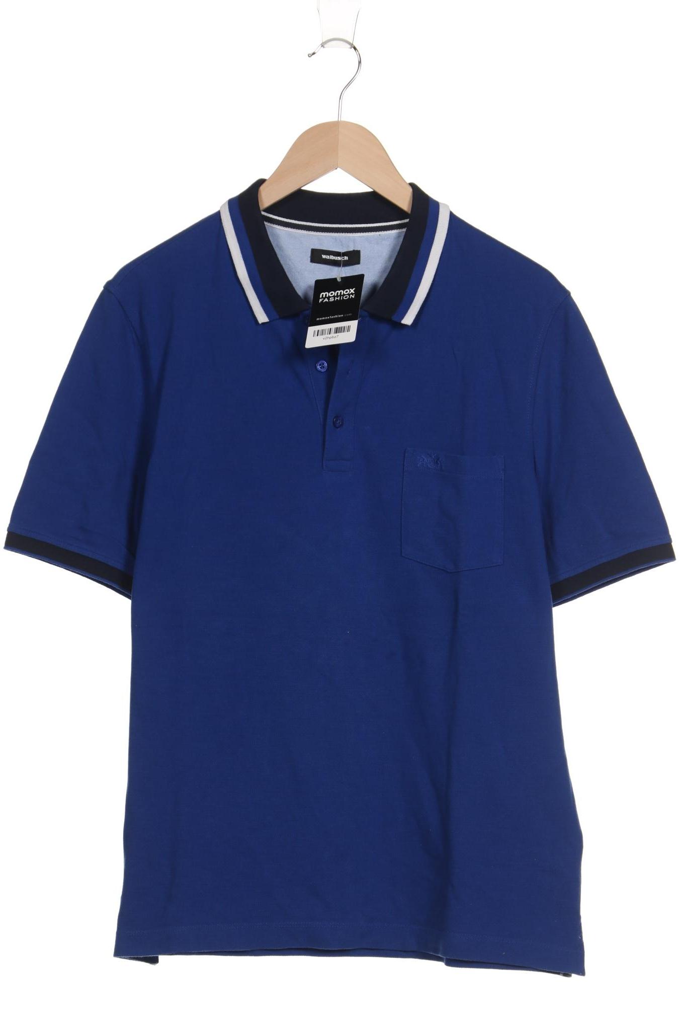 

Walbusch Herren Poloshirt, marineblau, Gr. 52