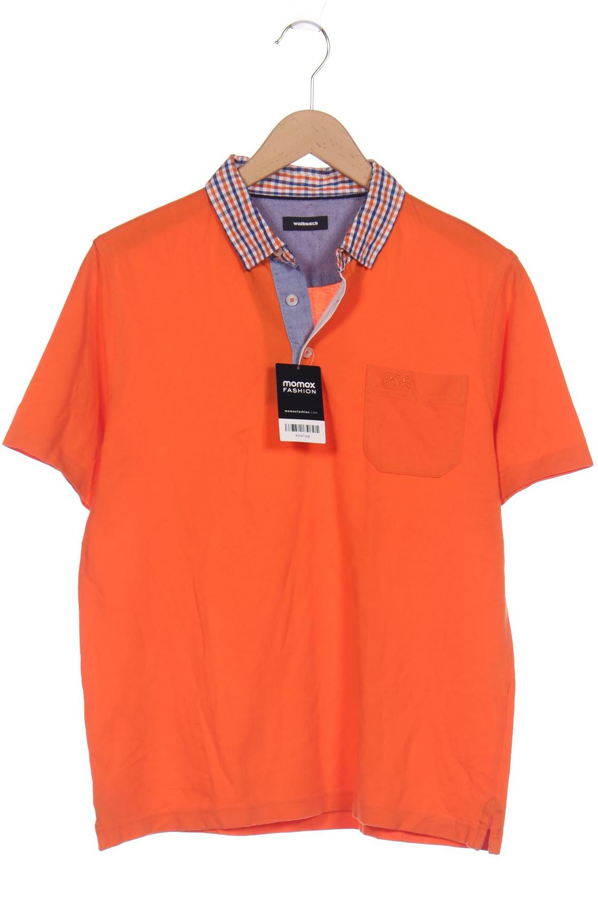 

Walbusch Herren Poloshirt, orange, Gr. 52