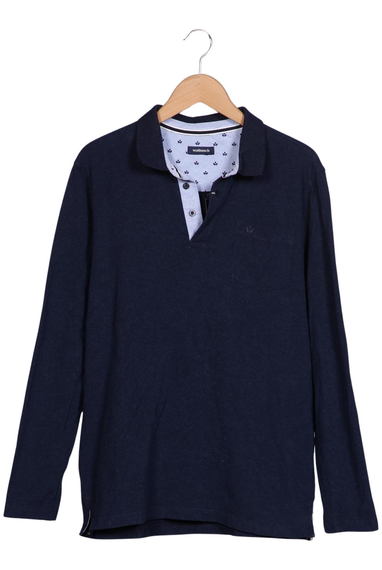 

Walbusch Herren Poloshirt, marineblau, Gr. 50