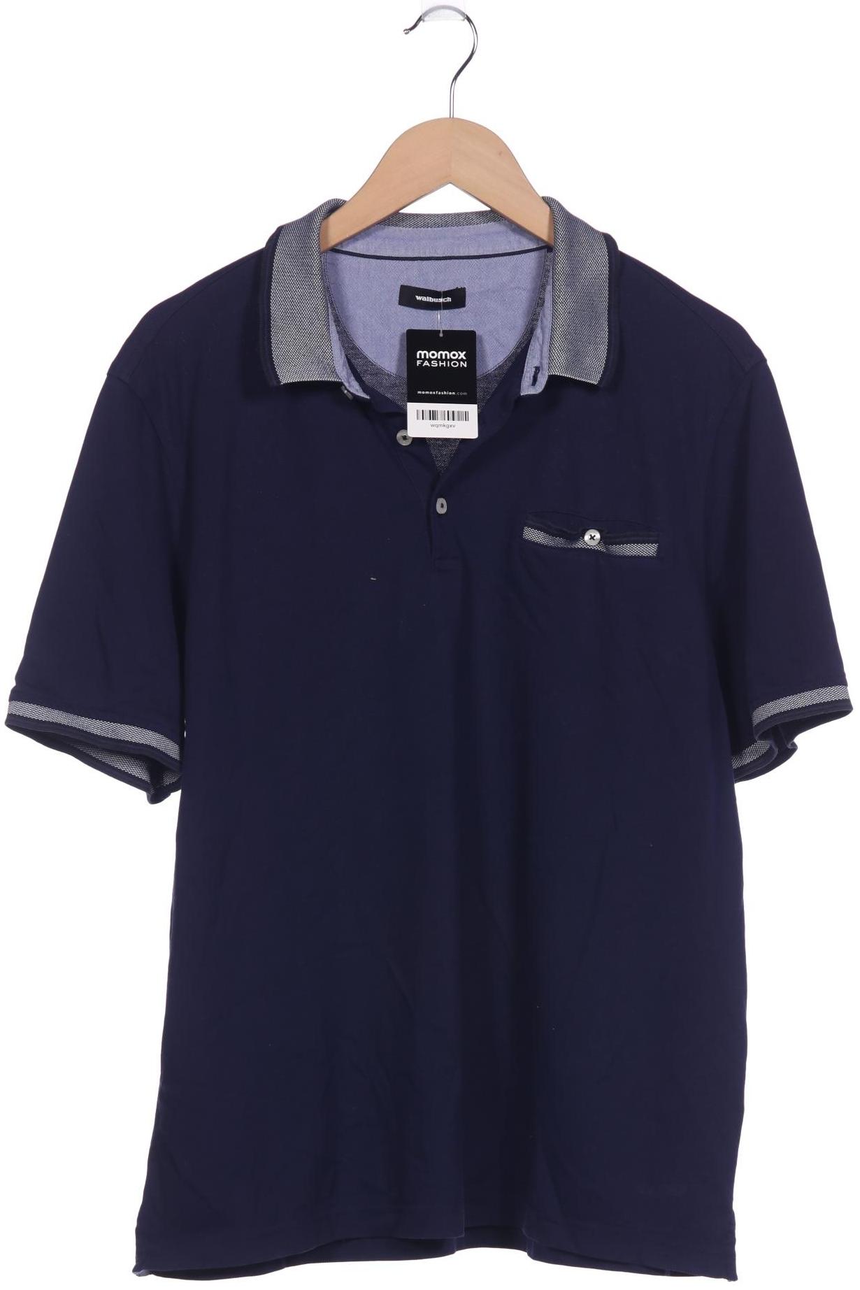 

Walbusch Herren Poloshirt, marineblau, Gr. 56