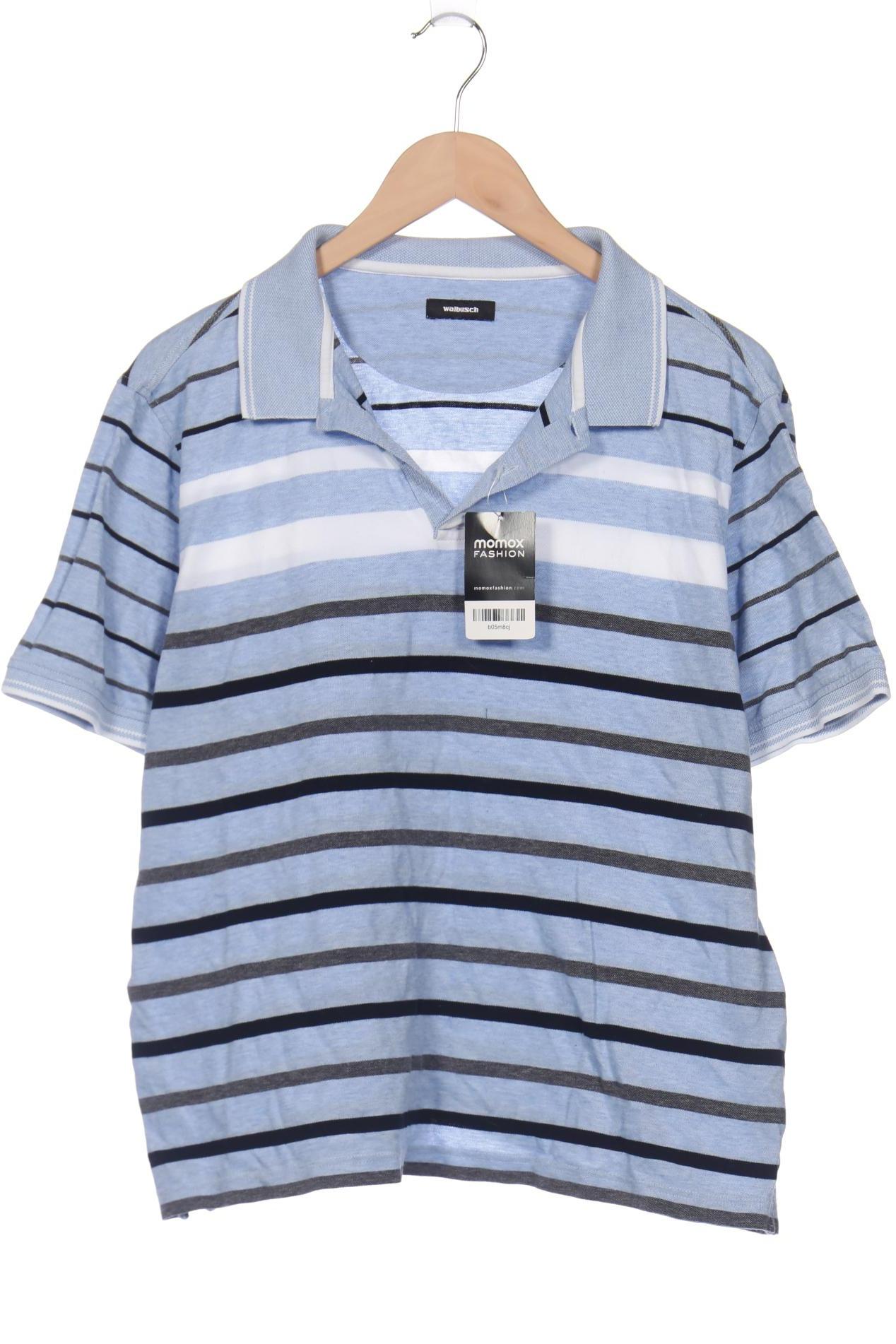 

Walbusch Herren Poloshirt, hellblau, Gr. 54