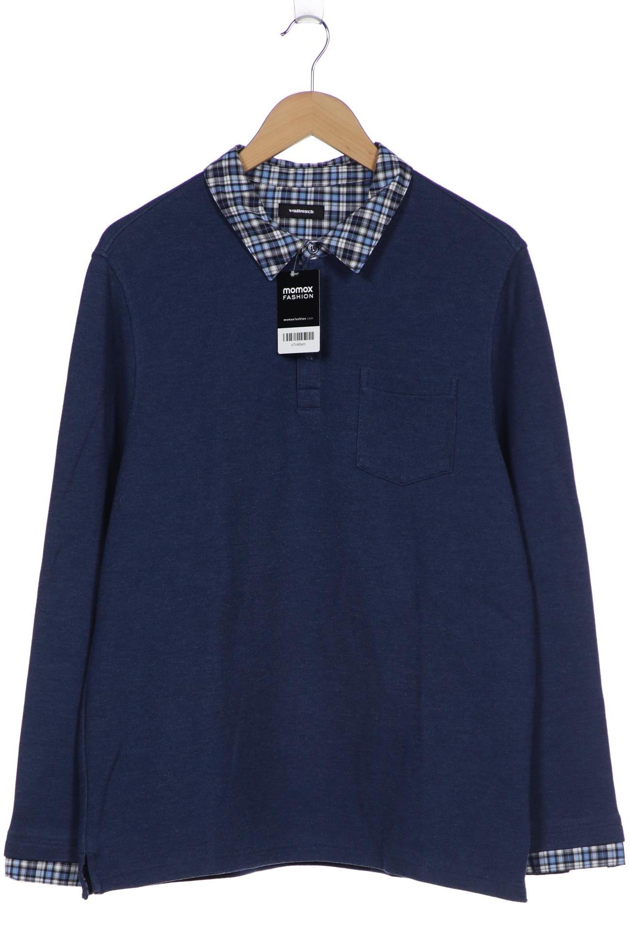

Walbusch Herren Poloshirt, blau, Gr. 52