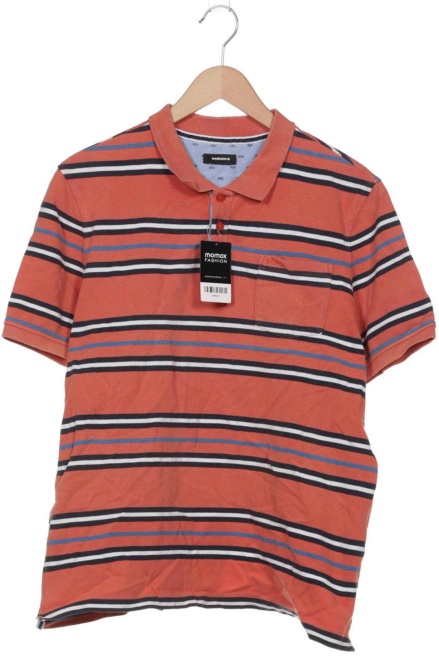 

Walbusch Herren Poloshirt, orange, Gr. 54