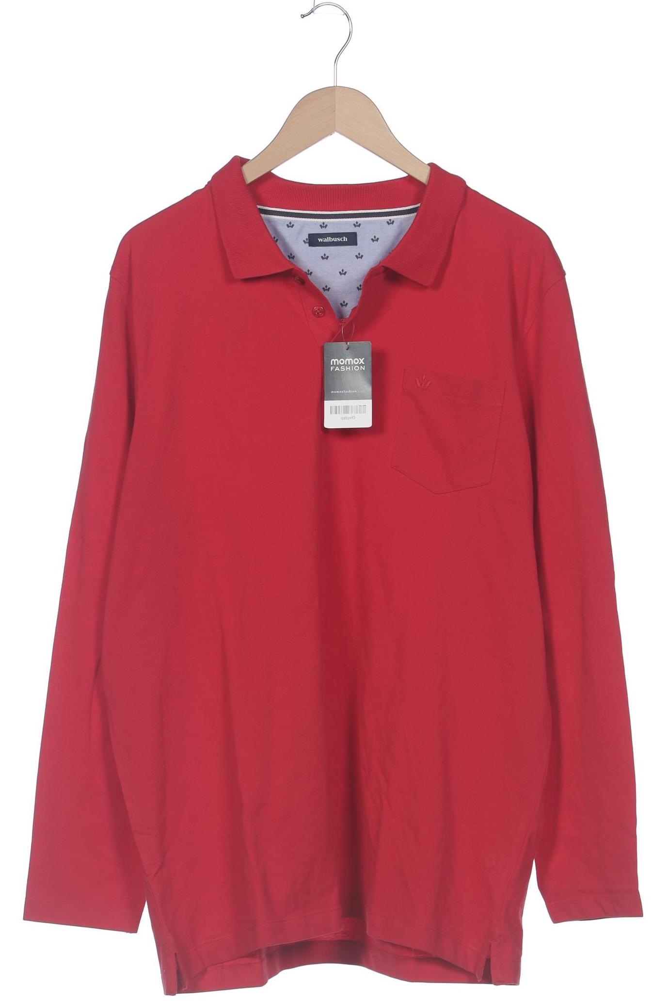 

Walbusch Herren Poloshirt, rot, Gr. 56