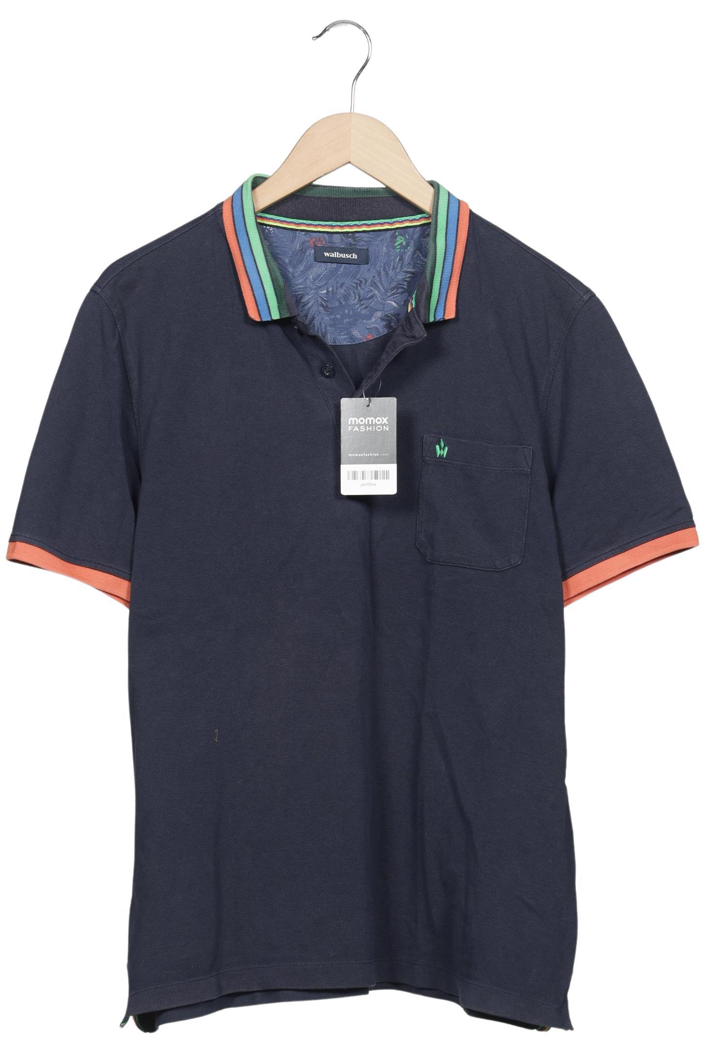 

Walbusch Herren Poloshirt, marineblau, Gr. 52