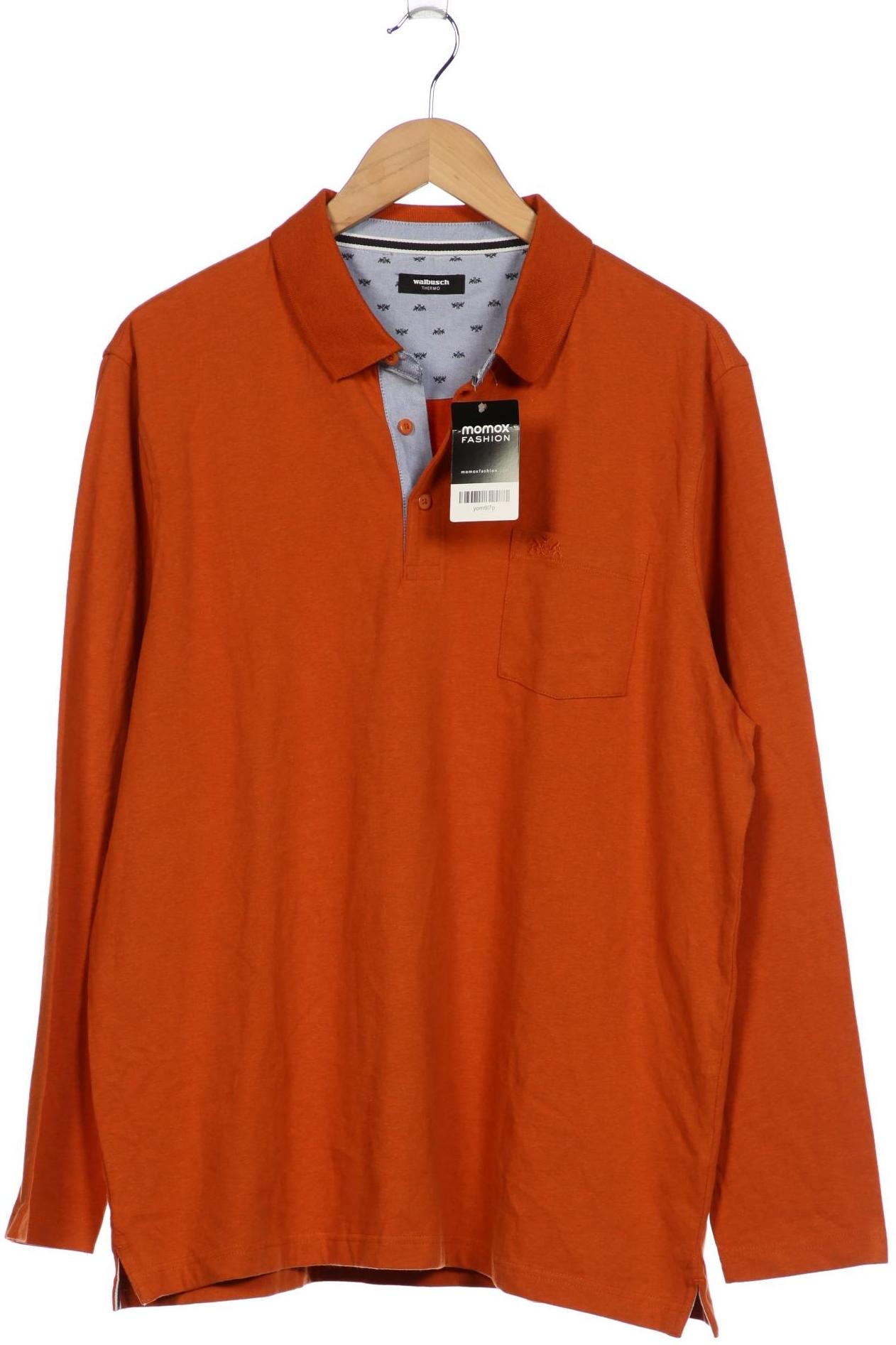 

Walbusch Herren Poloshirt, orange, Gr. 54
