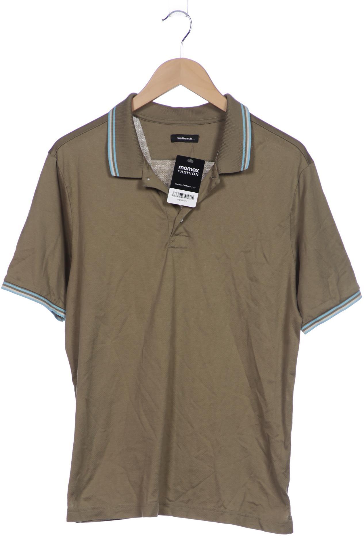 

Walbusch Herren Poloshirt, grün, Gr. 48