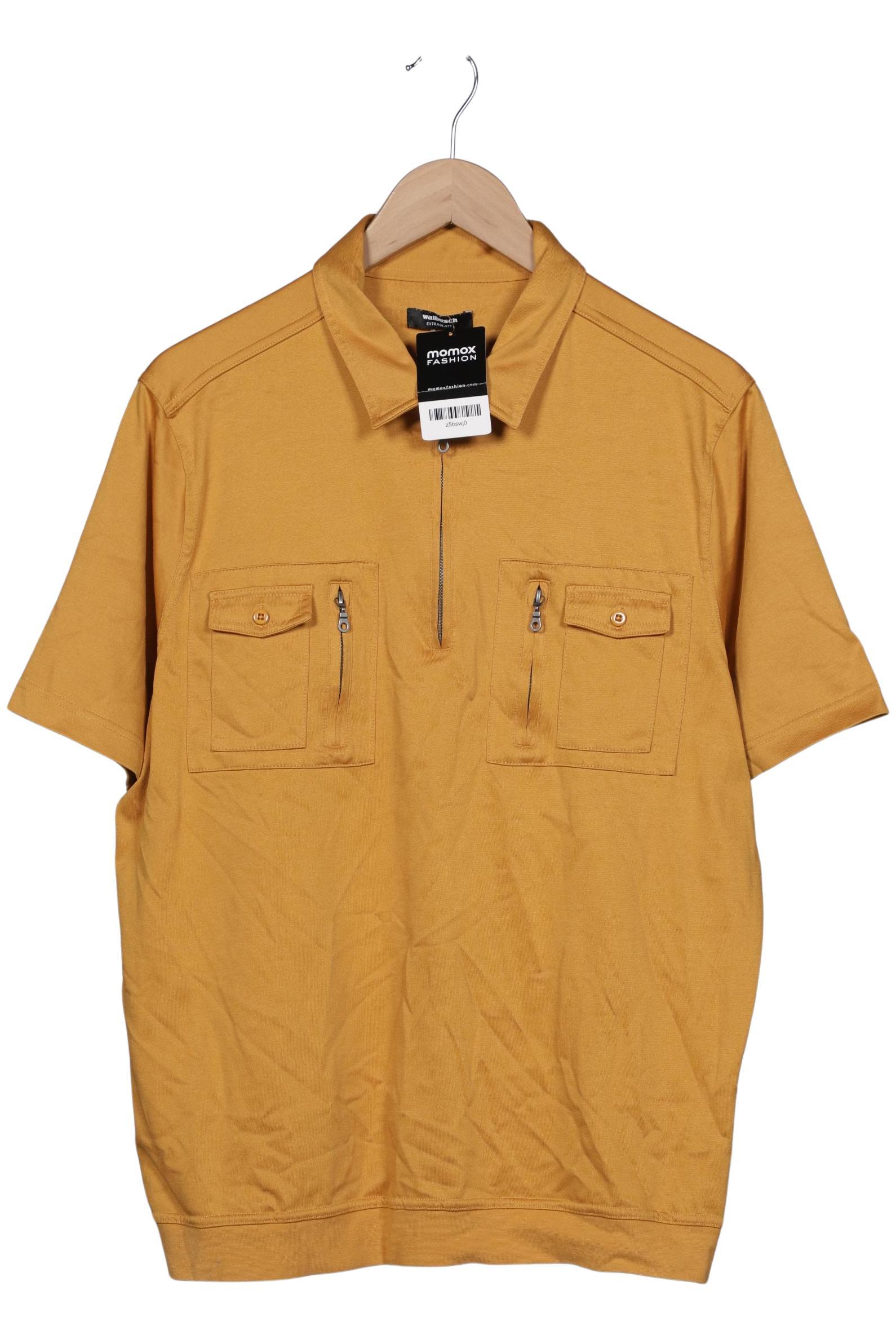 

Walbusch Herren Poloshirt, gelb, Gr. 52