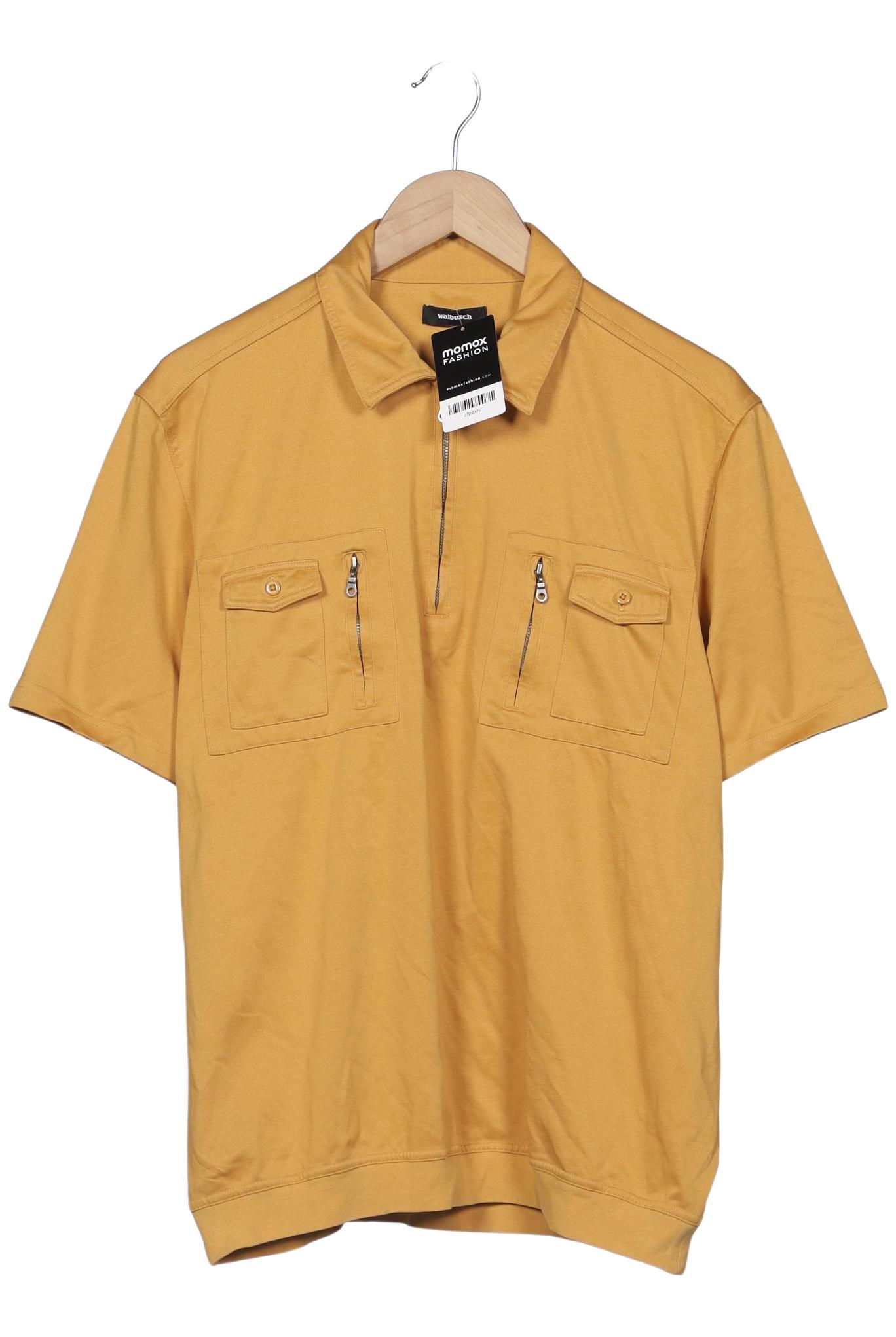 

Walbusch Herren Poloshirt, orange, Gr. 54