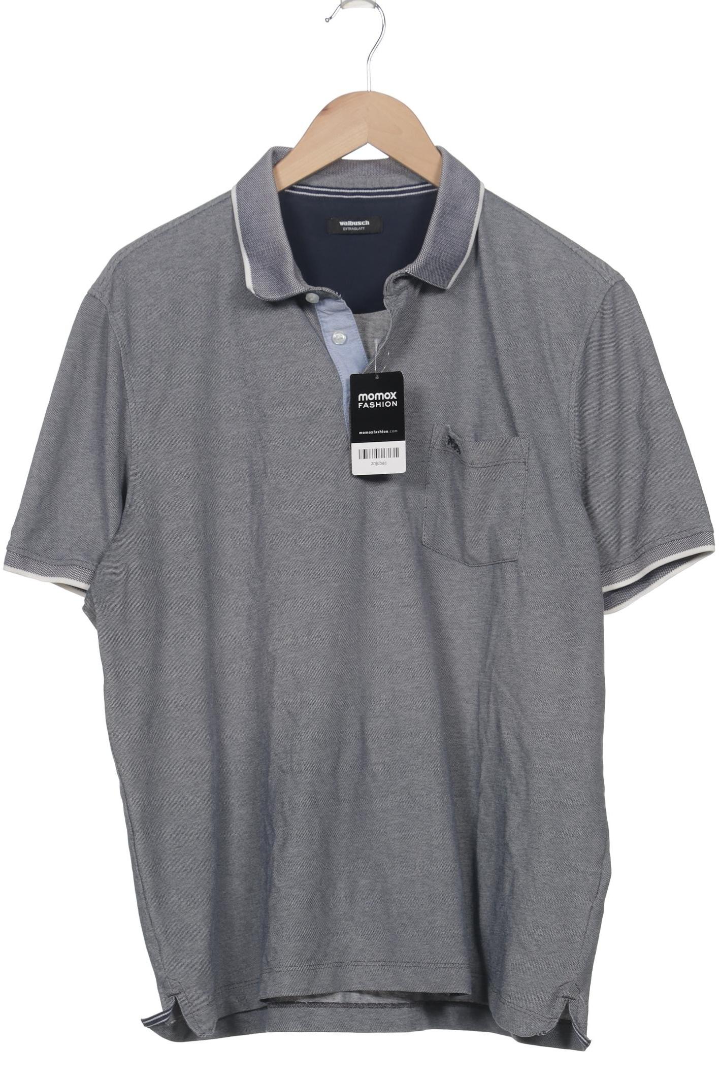 

Walbusch Herren Poloshirt, grau, Gr. 54