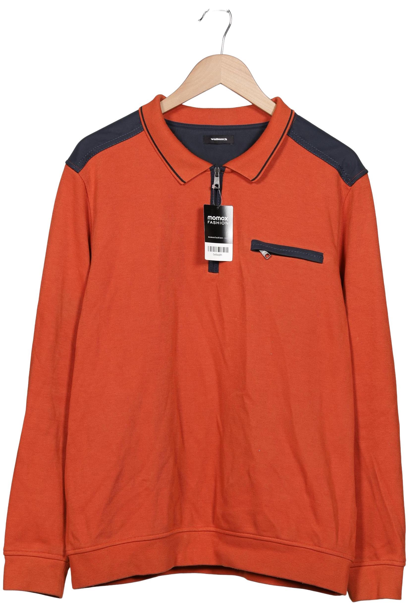 Thumbnail - Walbusch Herren Pullover, orange, Gr. 54