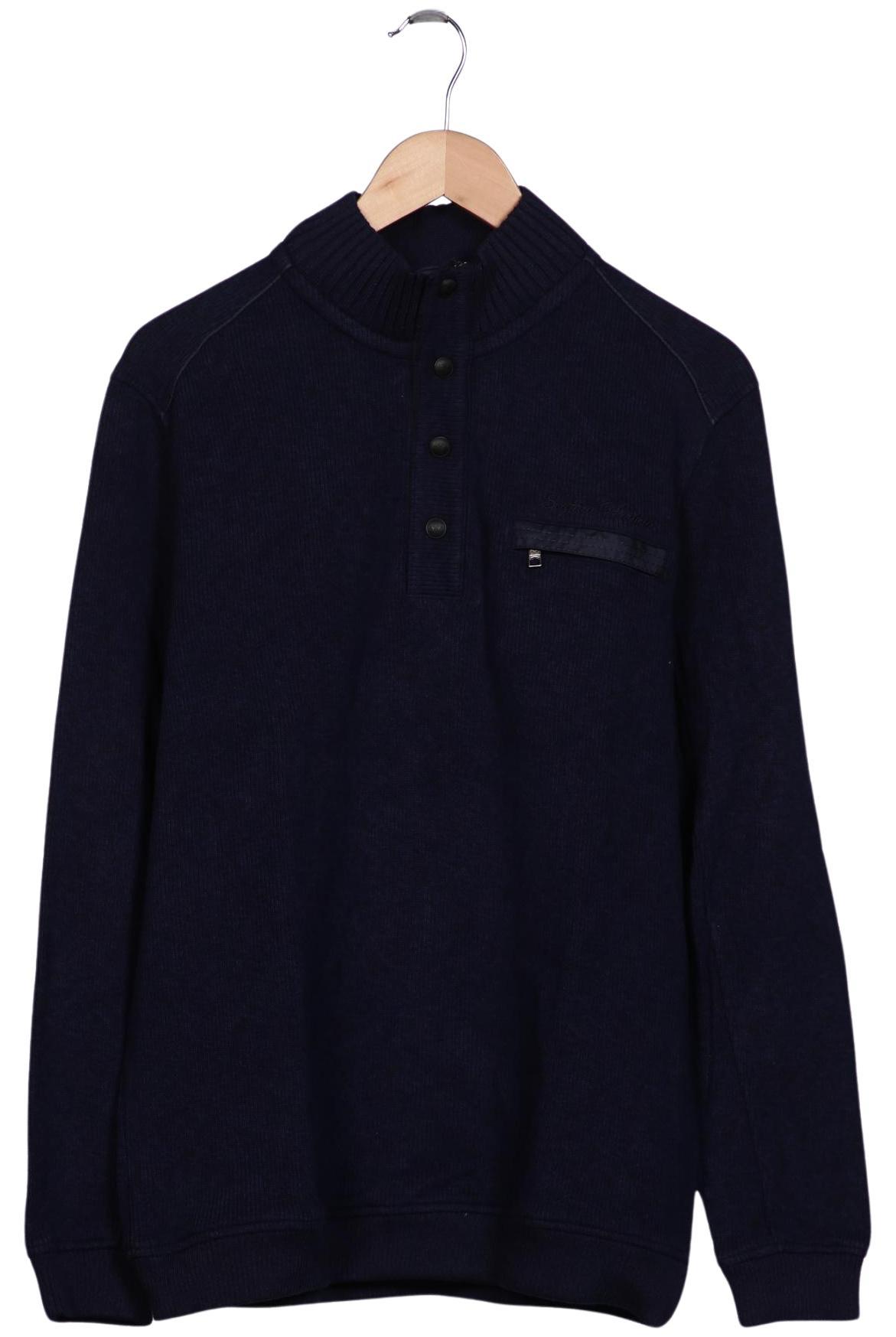 

Walbusch Herren Pullover, marineblau, Gr. 48