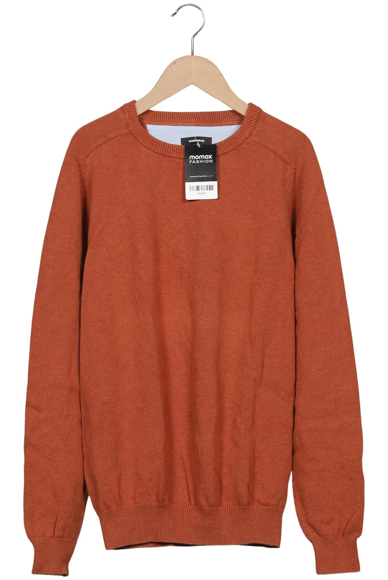 

Walbusch Herren Pullover, orange, Gr. 52