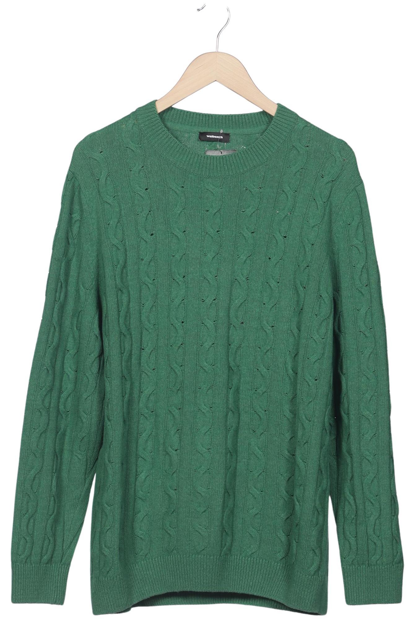 

Walbusch Herren Pullover, grün, Gr. 52