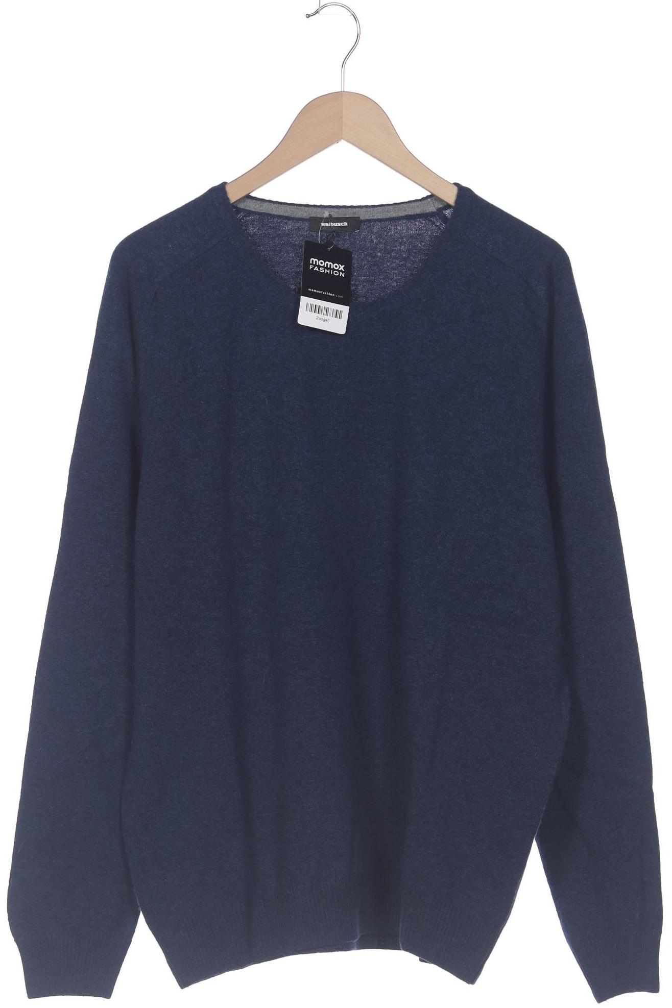 

Walbusch Herren Pullover, marineblau, Gr. 56