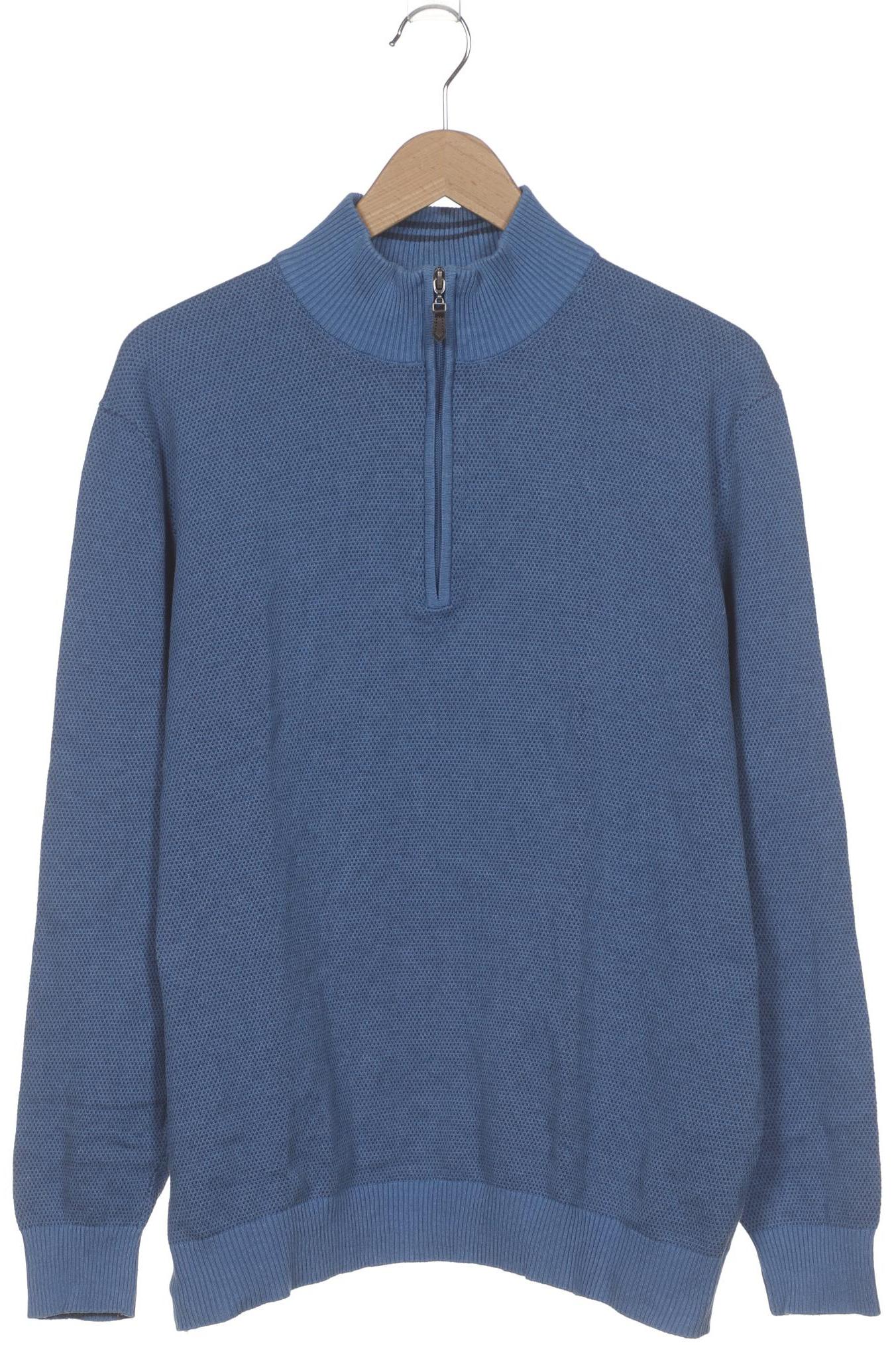 

Walbusch Herren Pullover, blau, Gr. 54