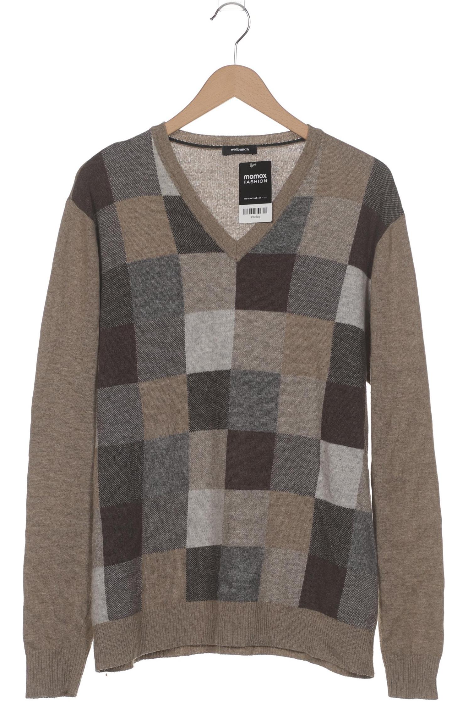 

Walbusch Herren Pullover, grün, Gr. 52