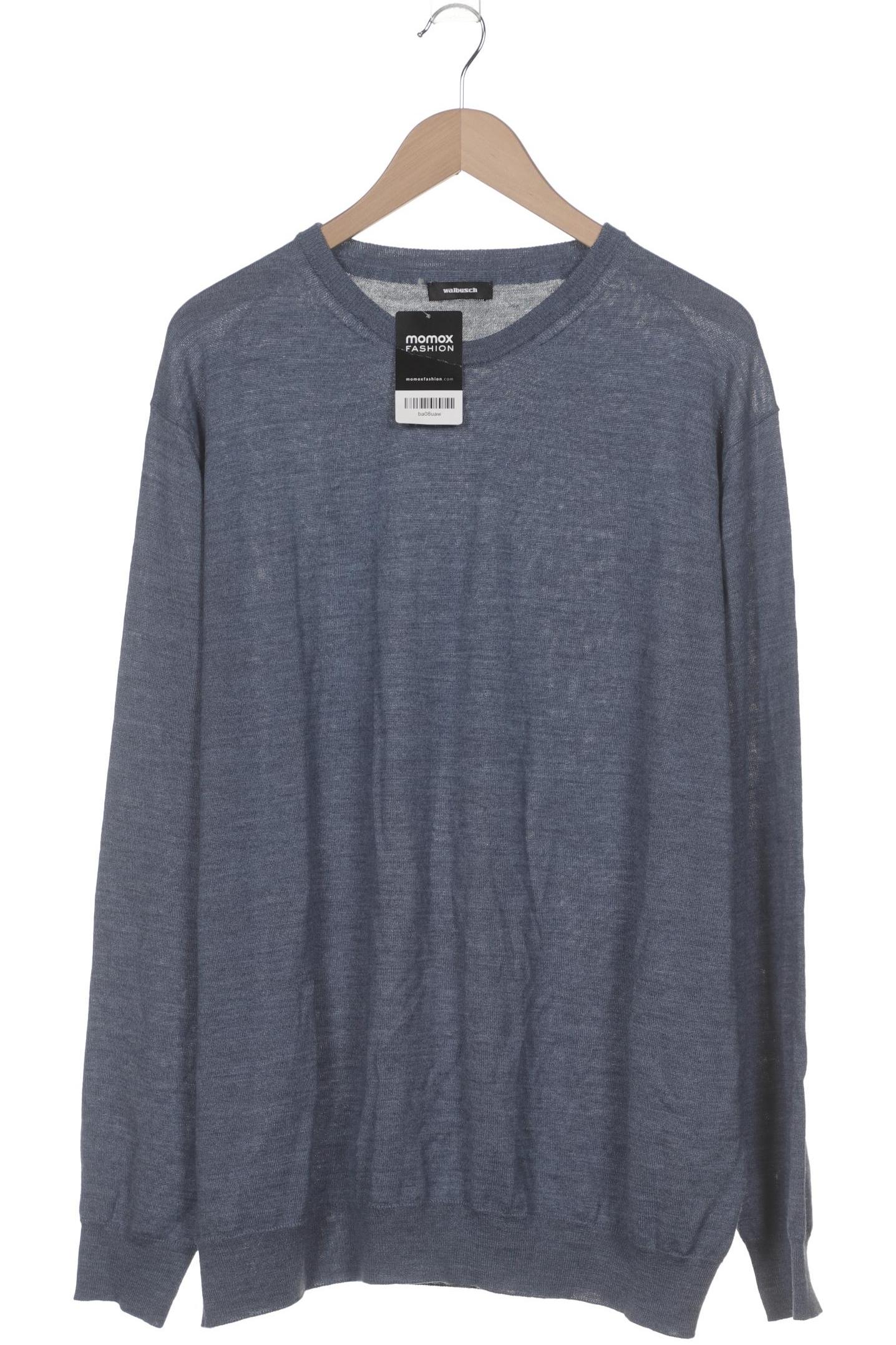 

Walbusch Herren Pullover, blau, Gr. 58