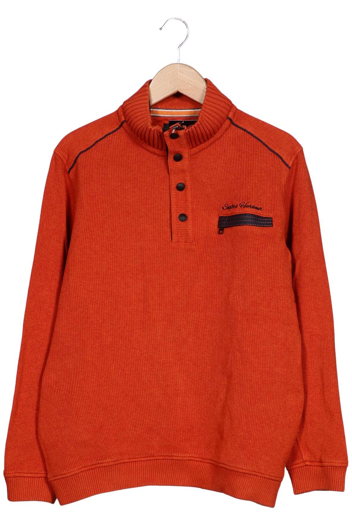 

Walbusch Herren Pullover, orange, Gr. 52