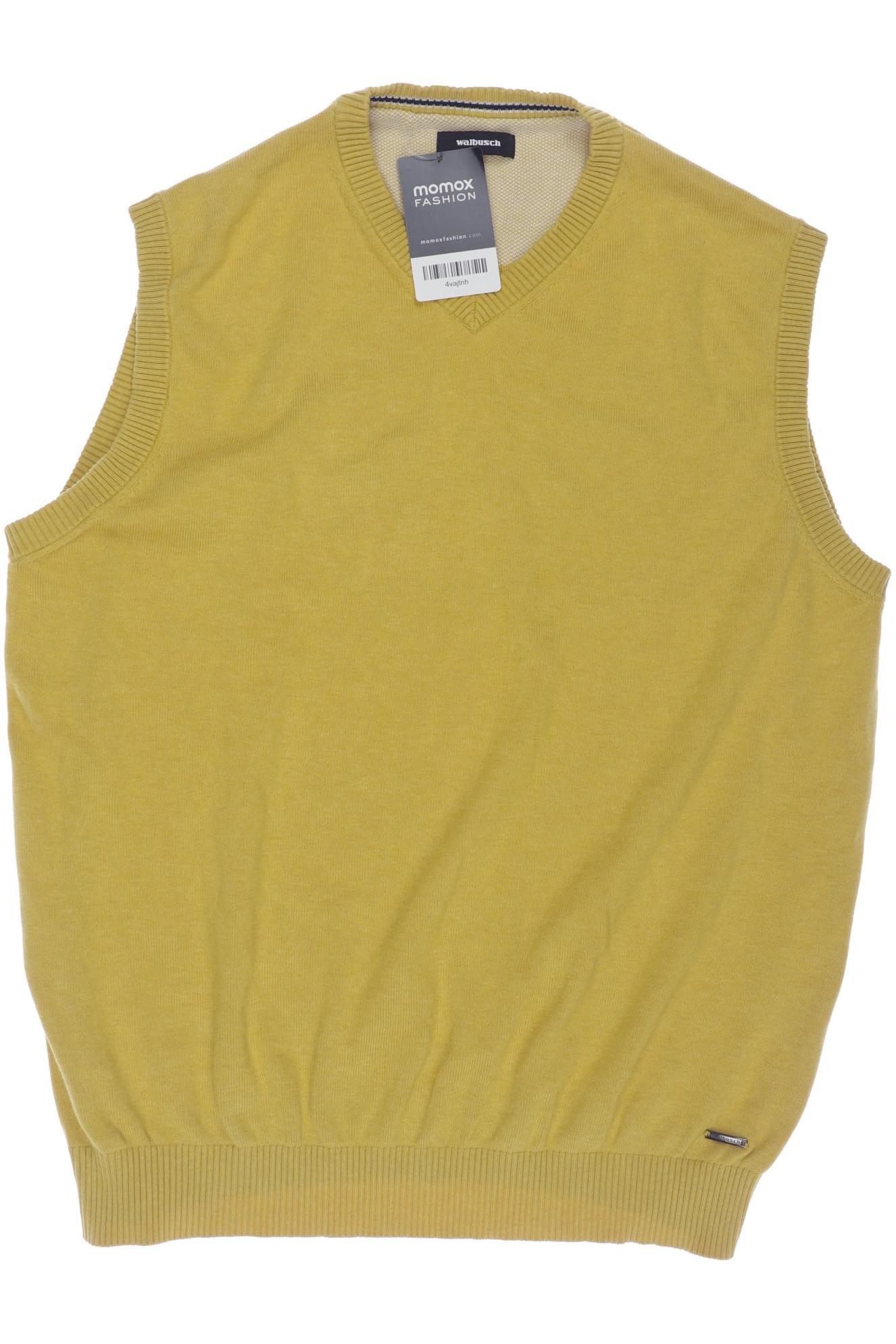 

Walbusch Herren Pullover, gelb, Gr. 50