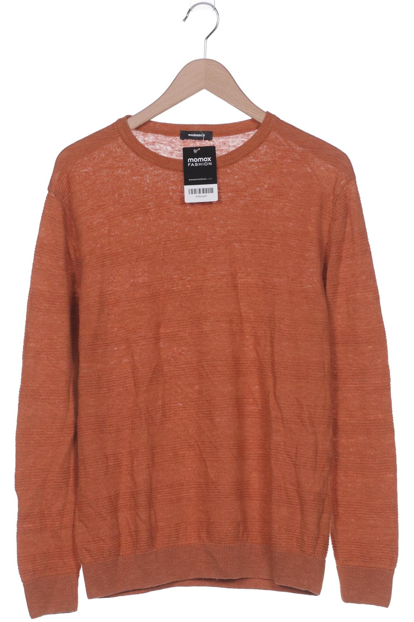 

Walbusch Herren Pullover, orange, Gr. 52