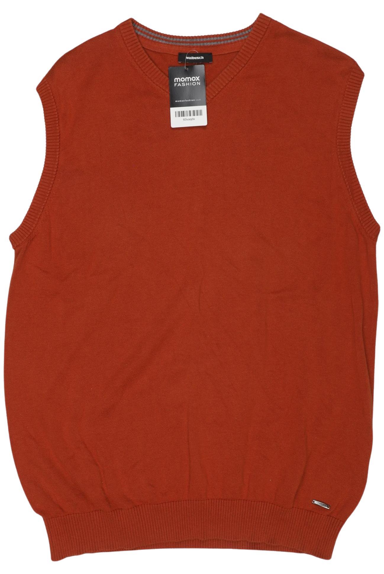 

Walbusch Herren Pullover, orange, Gr. 52