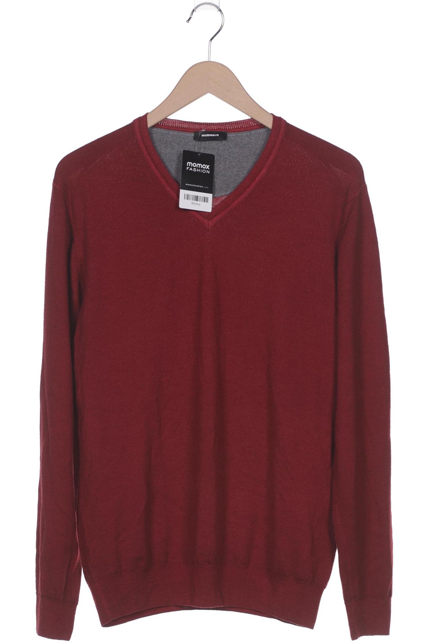 

Walbusch Herren Pullover, bordeaux, Gr. 54