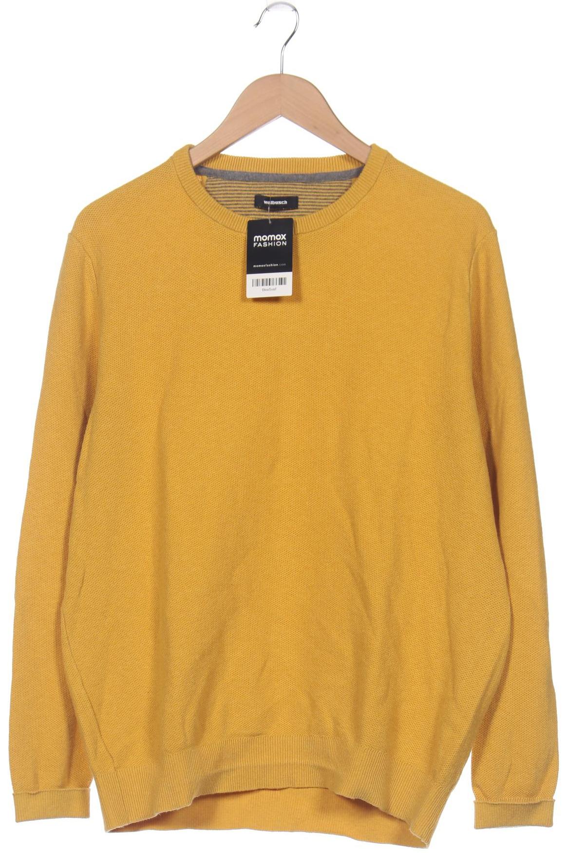 

Walbusch Herren Pullover, gelb, Gr. 54