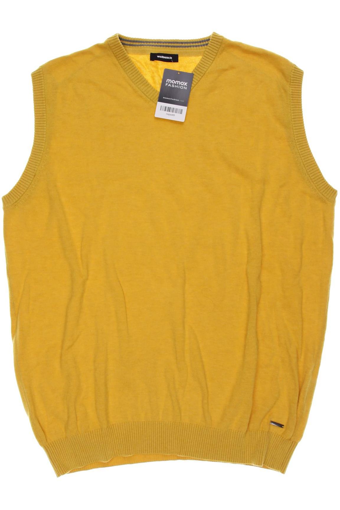 

Walbusch Herren Pullover, gelb, Gr. 56