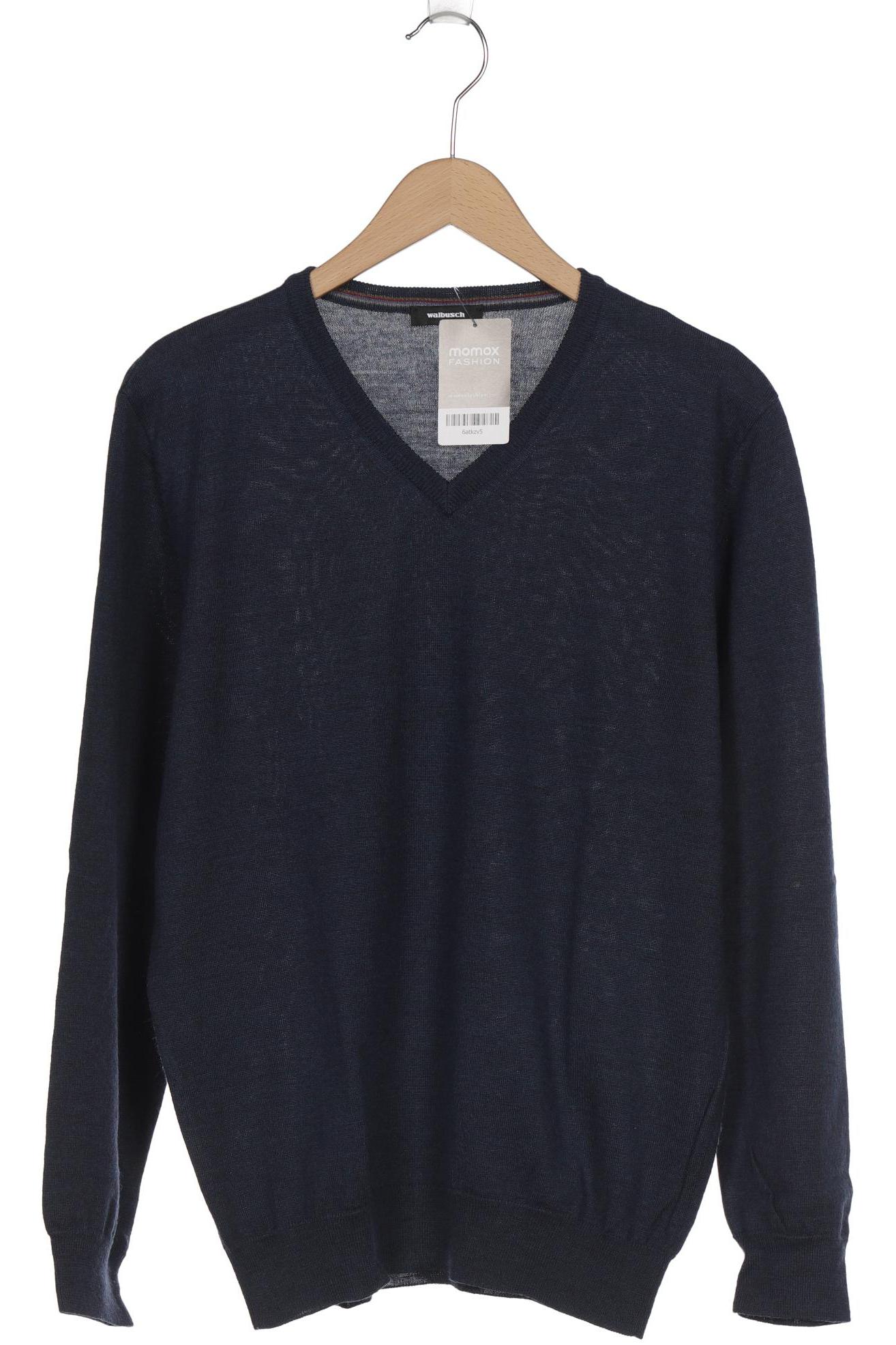 

Walbusch Herren Pullover, marineblau, Gr. 54