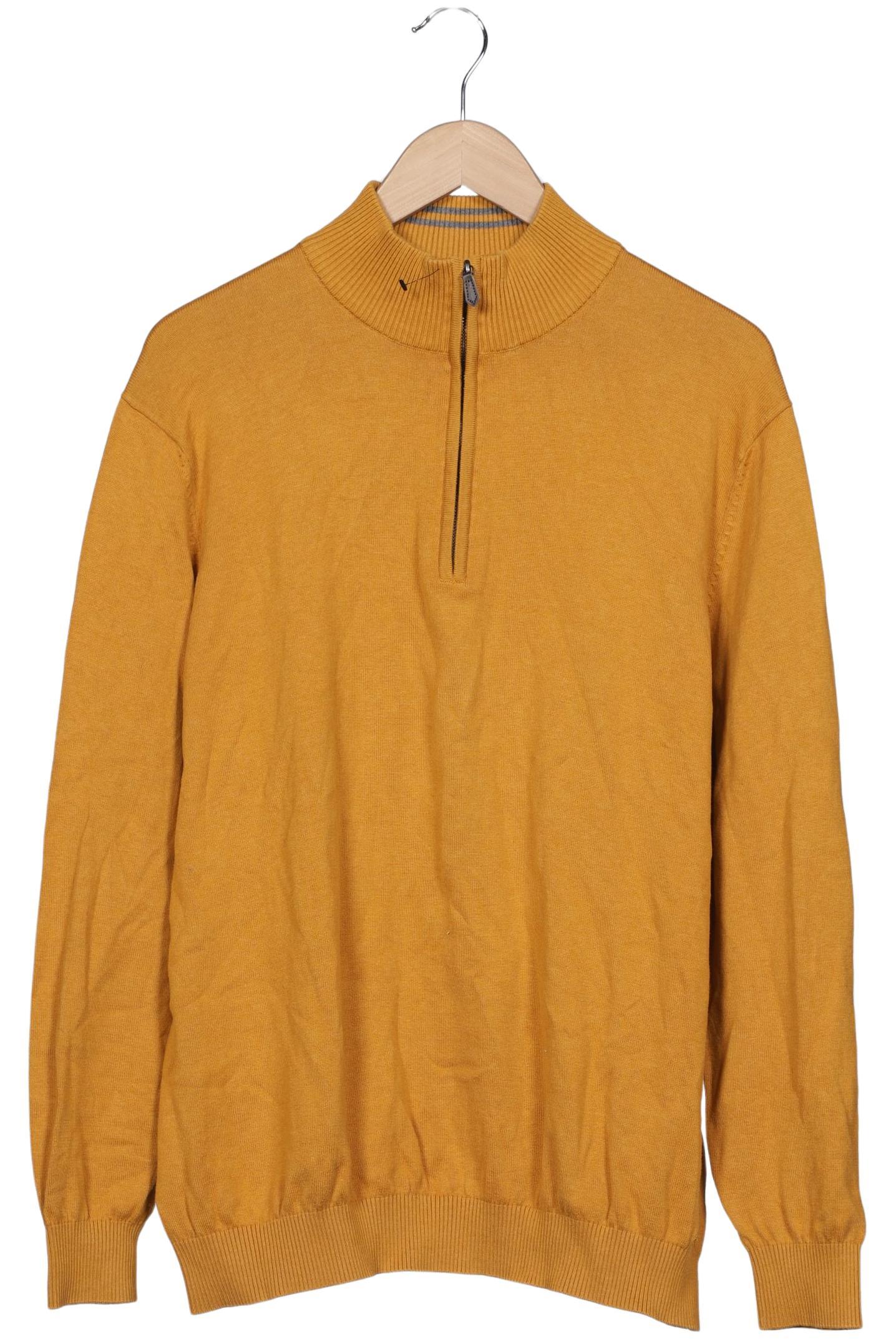 

Walbusch Herren Pullover, gelb, Gr. 58