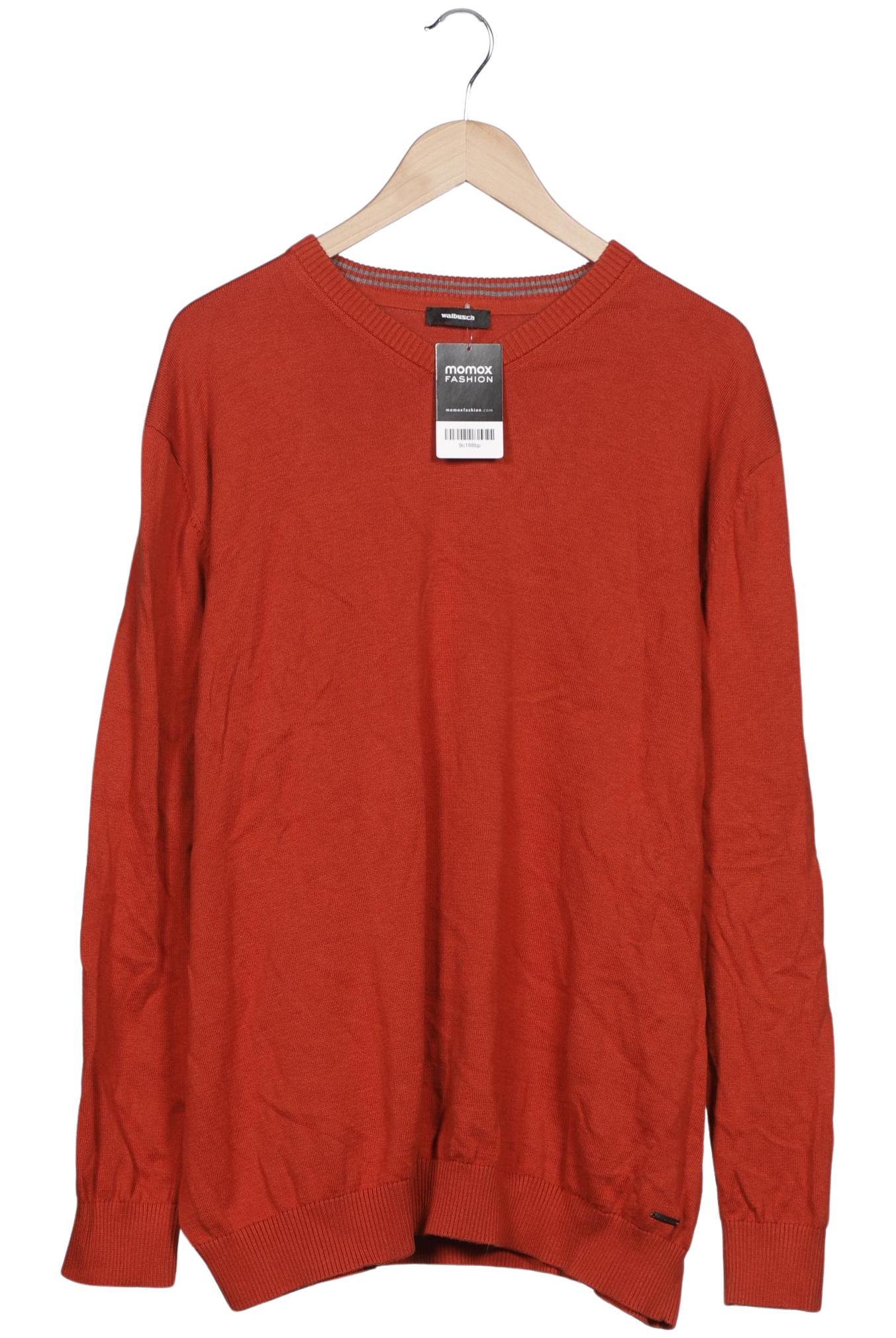 

Walbusch Herren Pullover, orange, Gr. 62