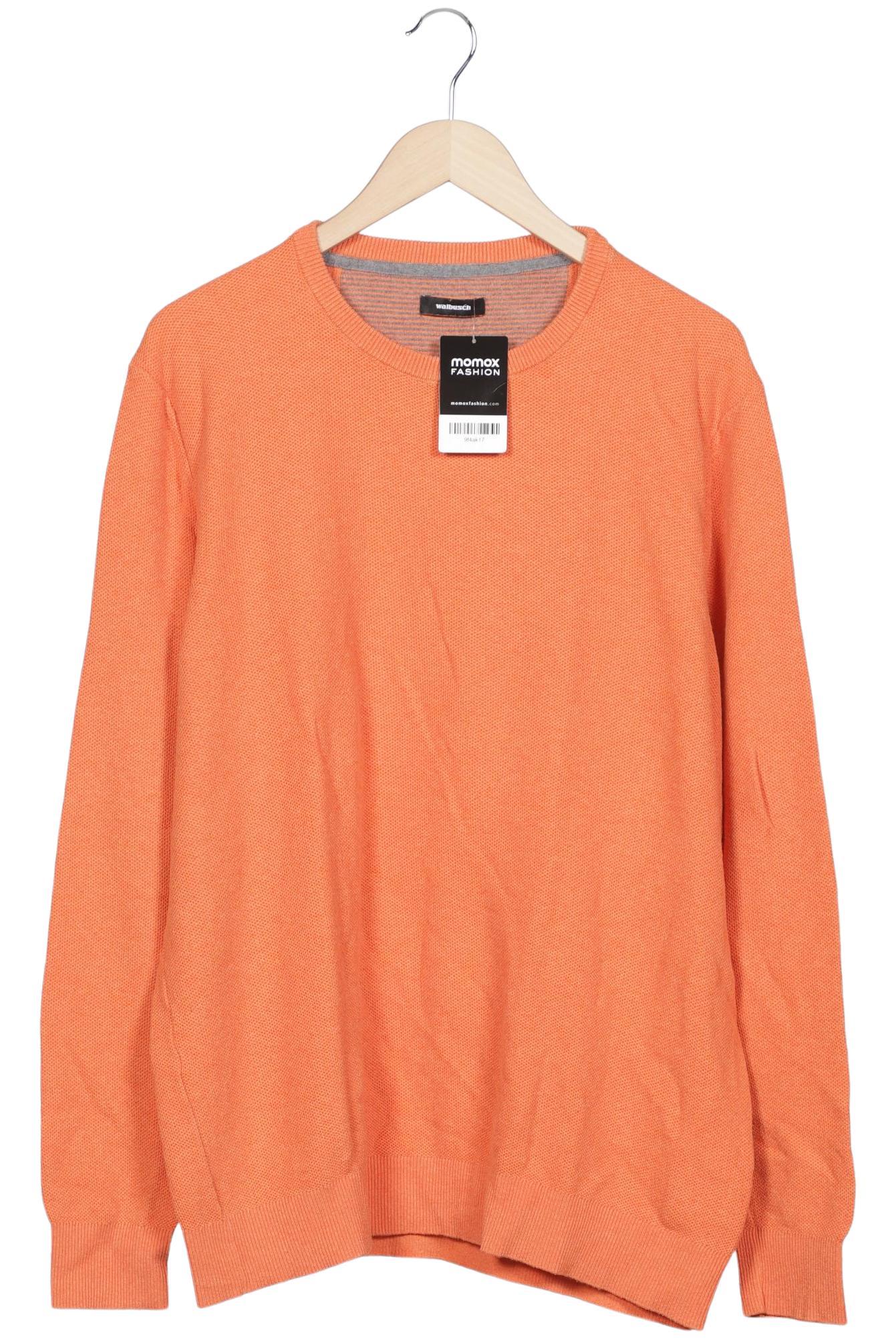 

Walbusch Herren Pullover, orange, Gr. 58