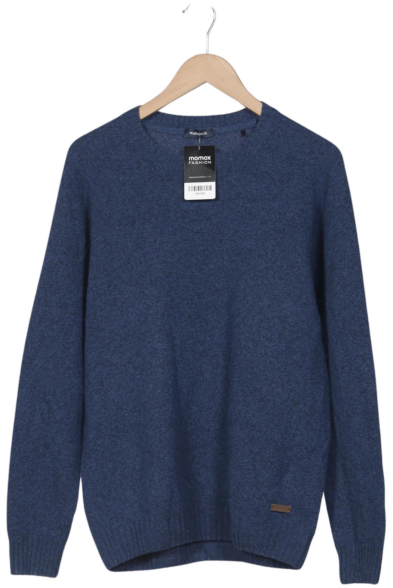 

Walbusch Herren Pullover, marineblau, Gr. 48