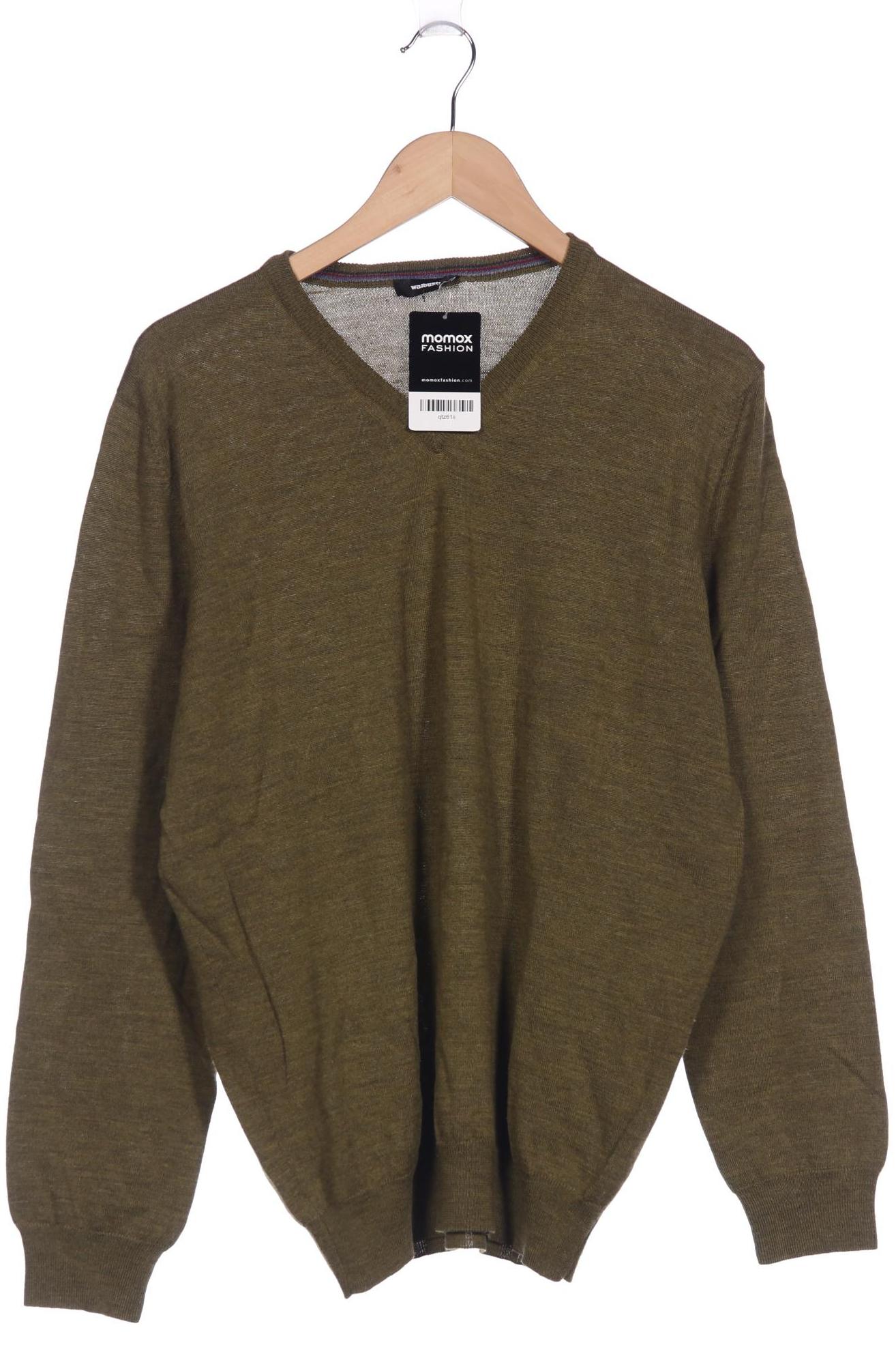 

Walbusch Herren Pullover, grün, Gr. 52