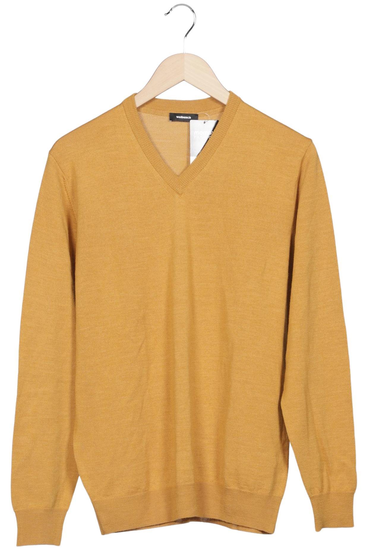 

Walbusch Herren Pullover, gelb, Gr. 48
