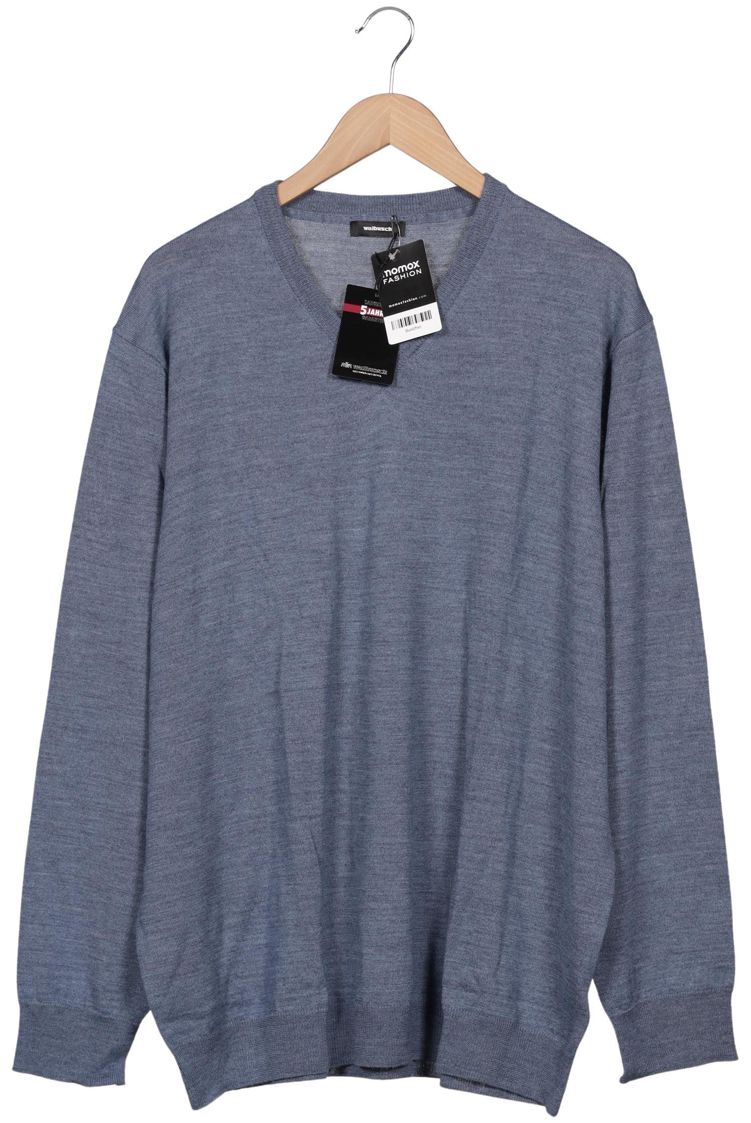 

Walbusch Herren Pullover, blau, Gr. 62