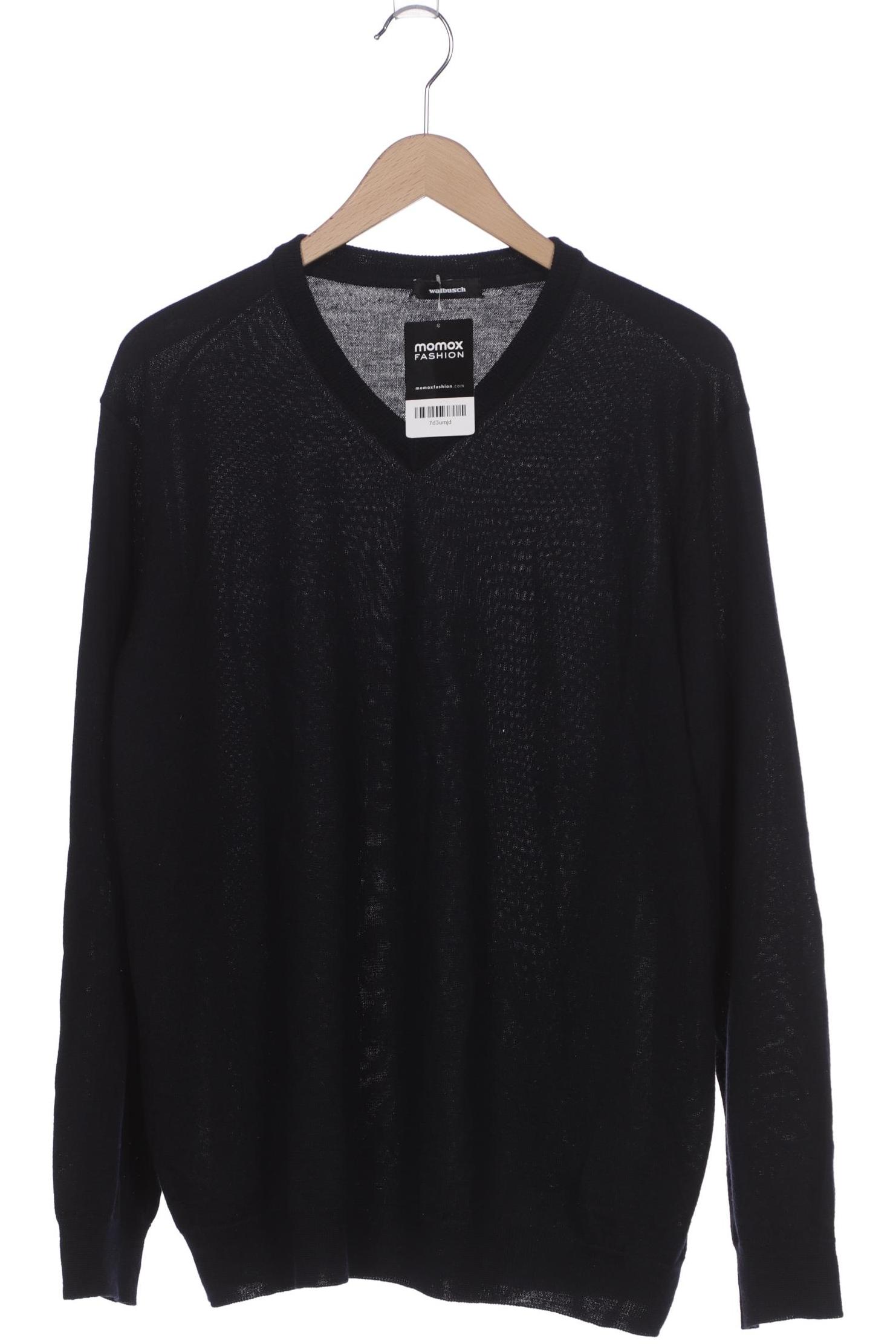 

Walbusch Herren Pullover, marineblau, Gr. 58