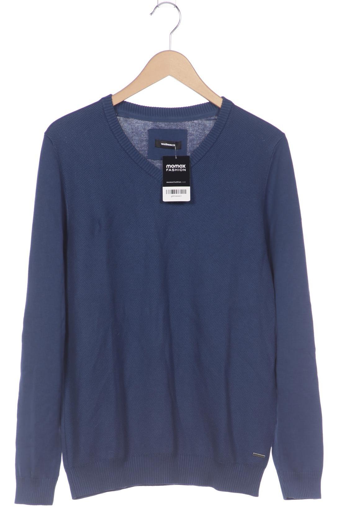 Thumbnail - Walbusch Herren Pullover, blau, Gr. 48